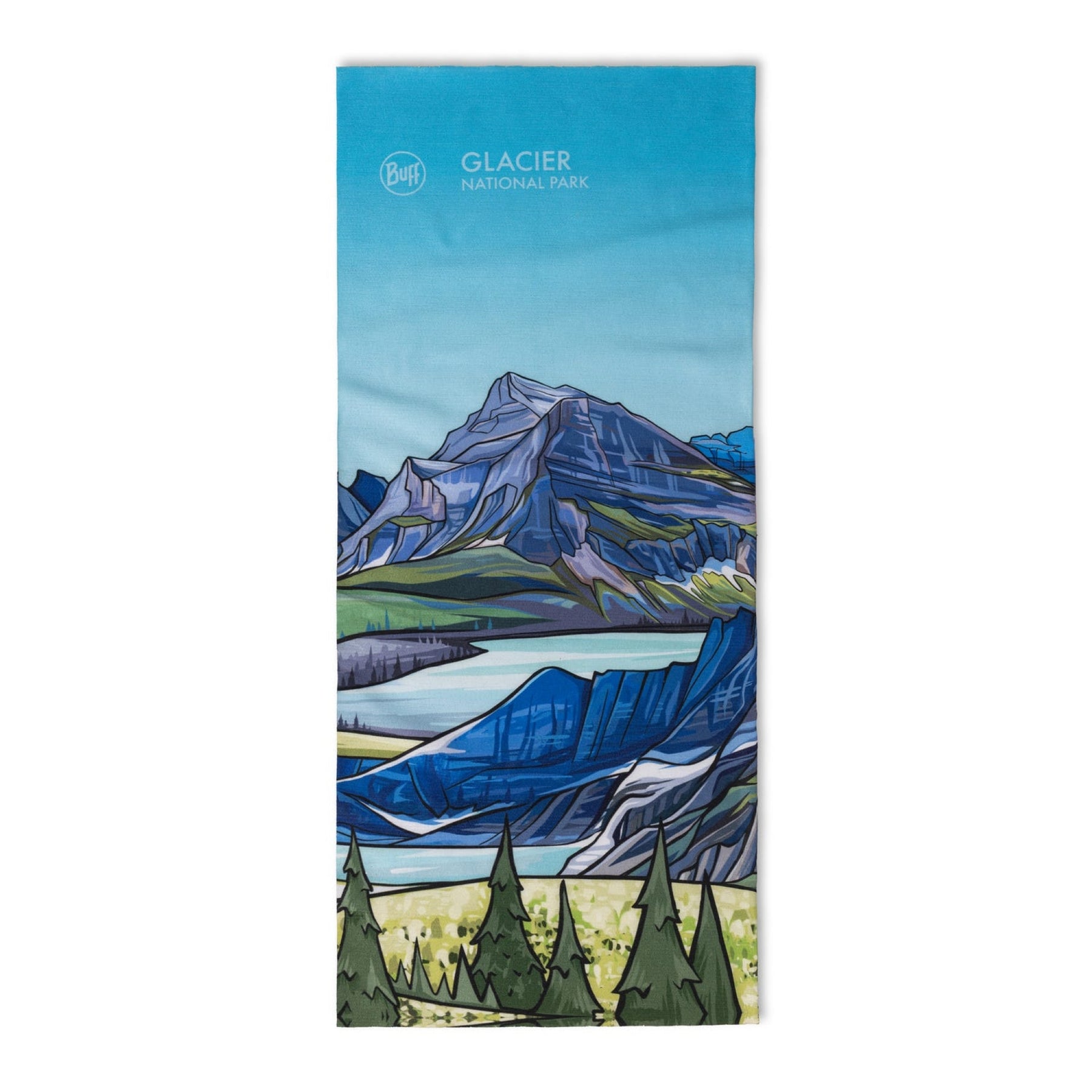 BUFF | COOLNET UV NECKWEAR - GLACIER NATIONAL PARK - Scaldacollo con protezione solare