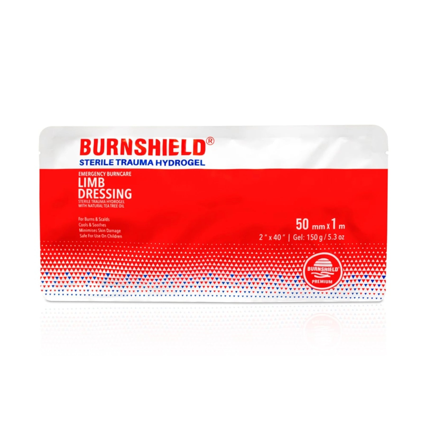 BURNSHIELD | HYDROGEL DRESSING - Medicazione per ustioni limb 50 mm x 1 m per arti