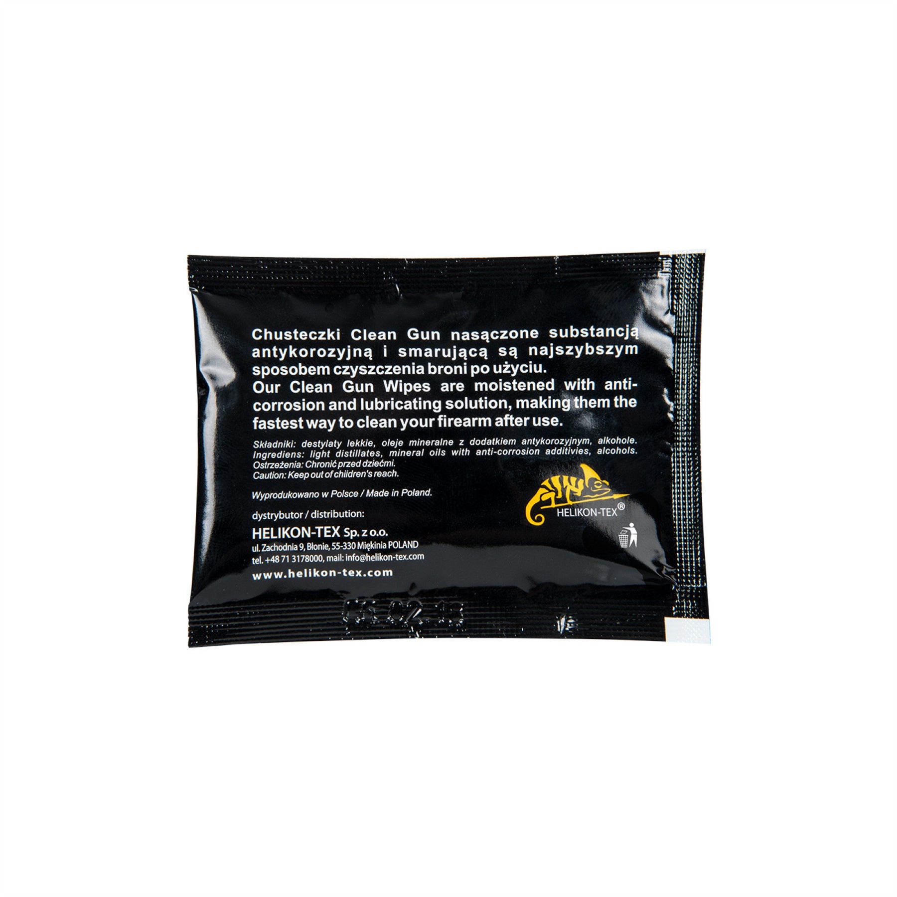 HELIKON-TEX | CLEAN GUN WEAPON CLEANING WIPES - Salviette per la pulizia delle armi