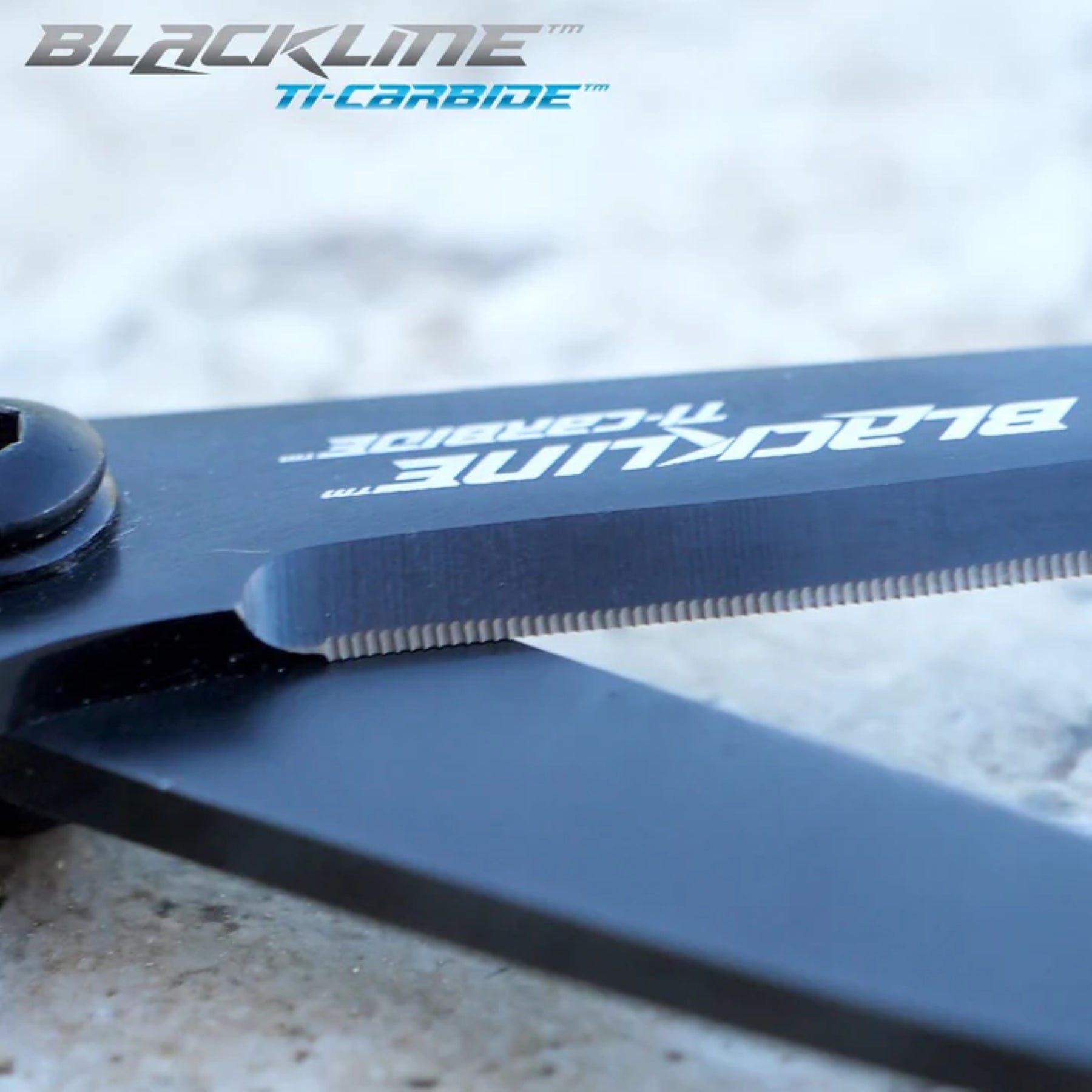 CLAUSS | BLACKLINE TITANIUM CARBIDE SHEAR 9" - Forbici in carburo di titanio