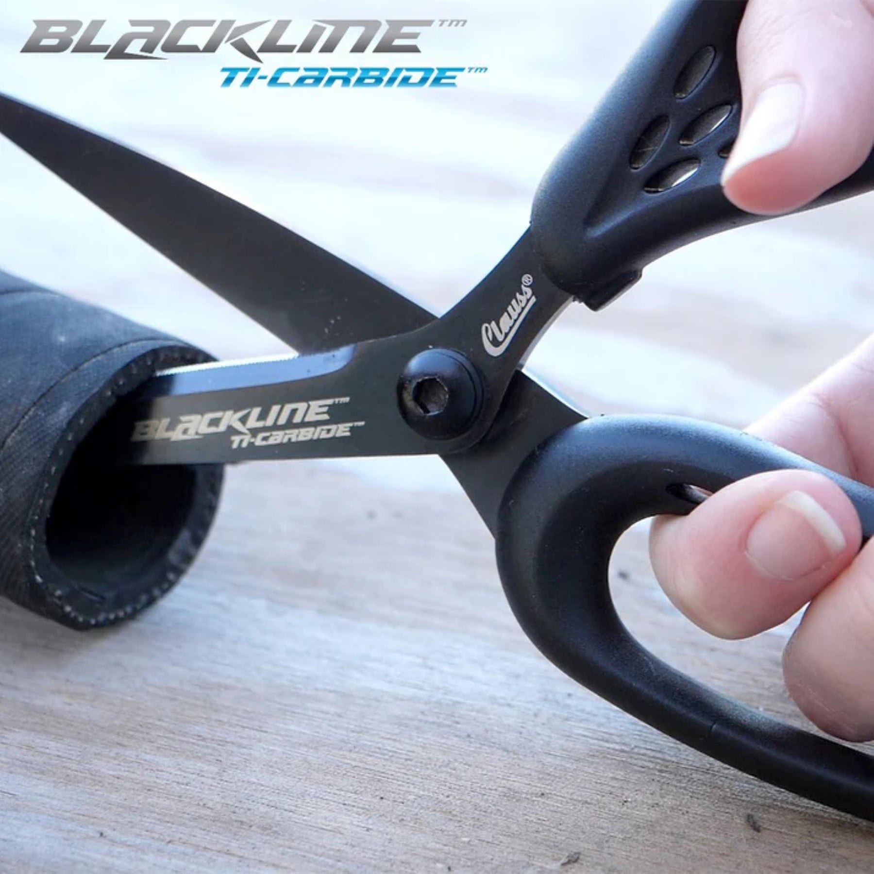 CLAUSS | BLACKLINE TITANIUM CARBIDE SHEAR 9" - Forbici in carburo di titanio