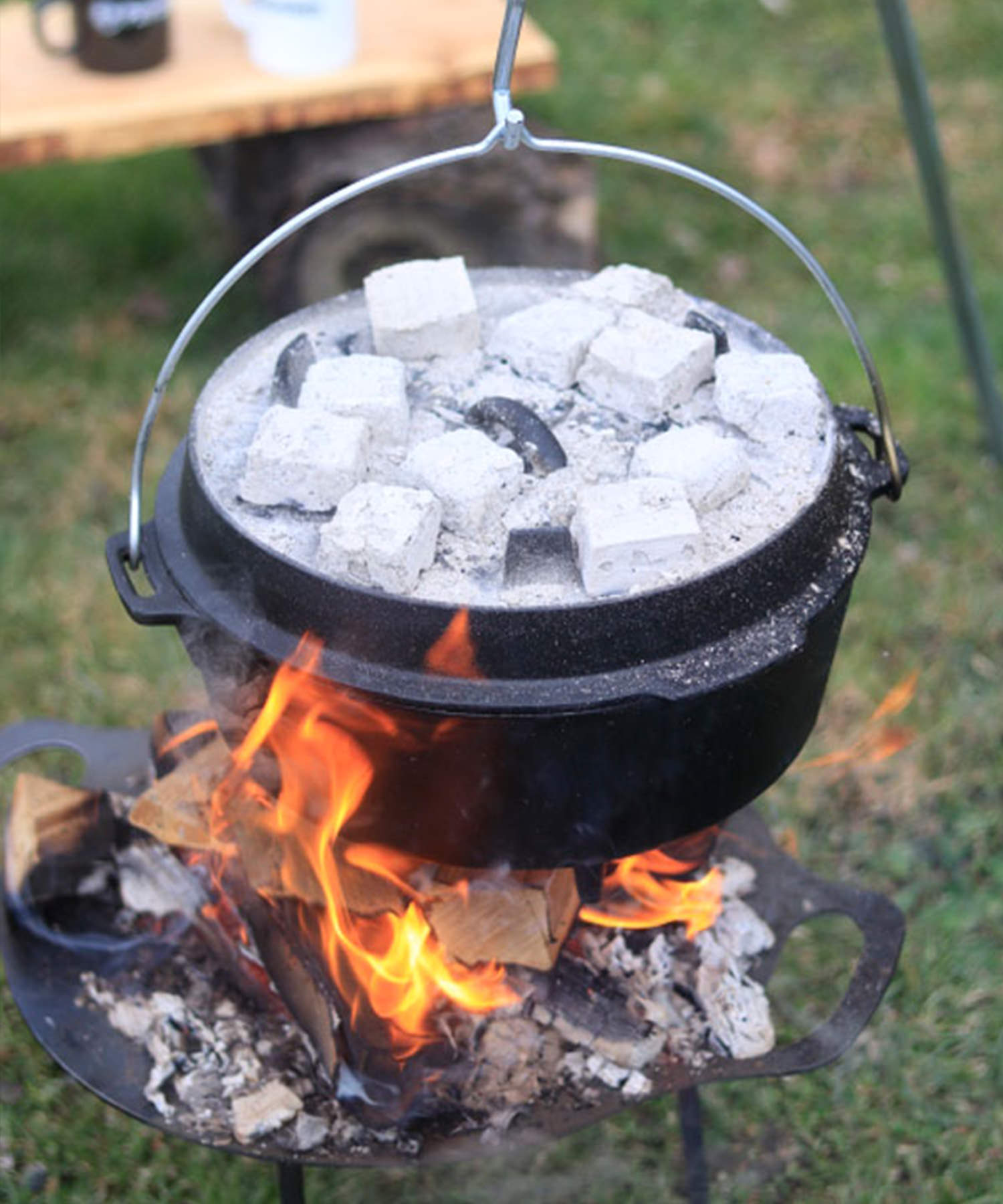 cottura con petromax dutch oven e braciere