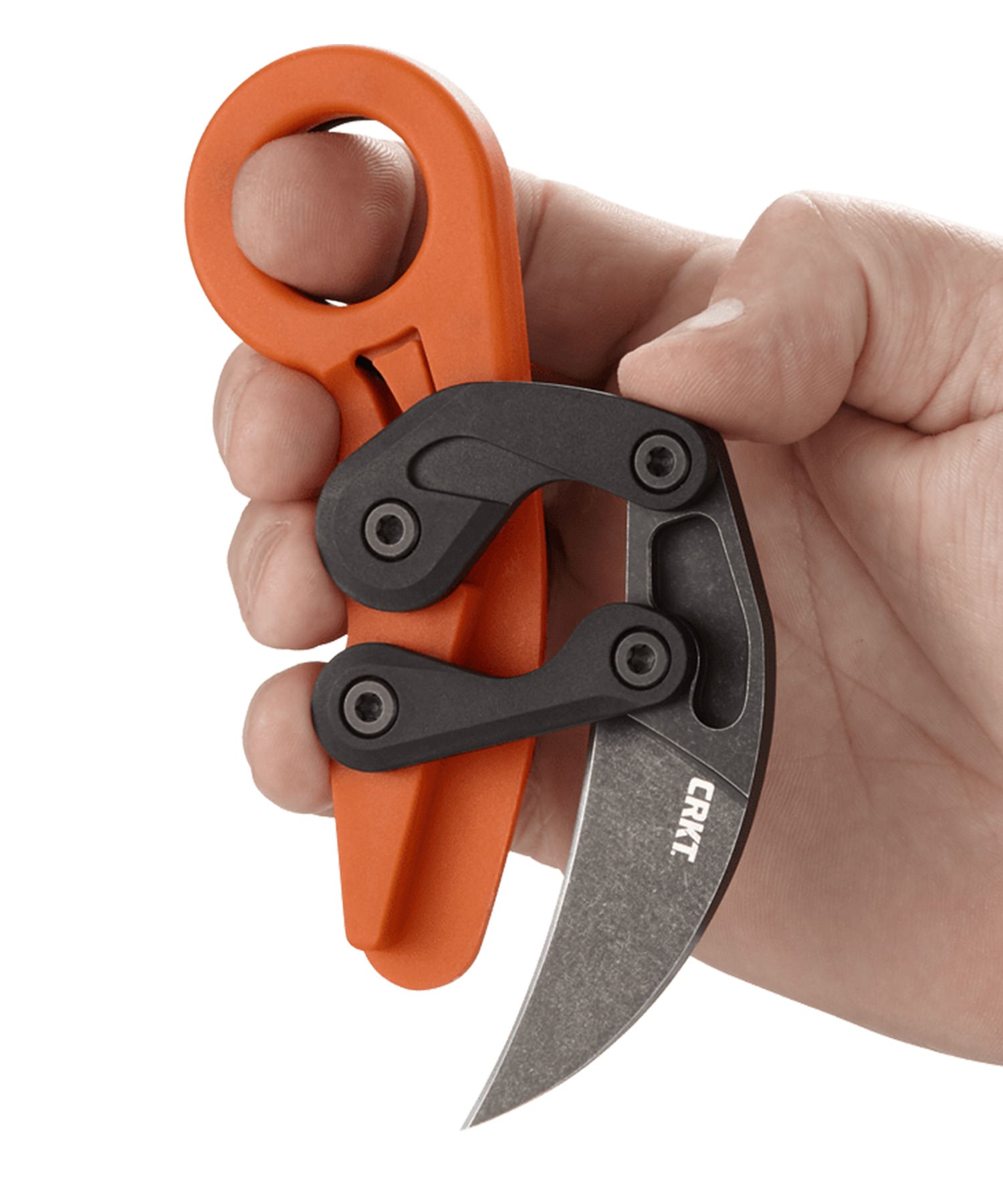 crkt provoke arancione in apertura