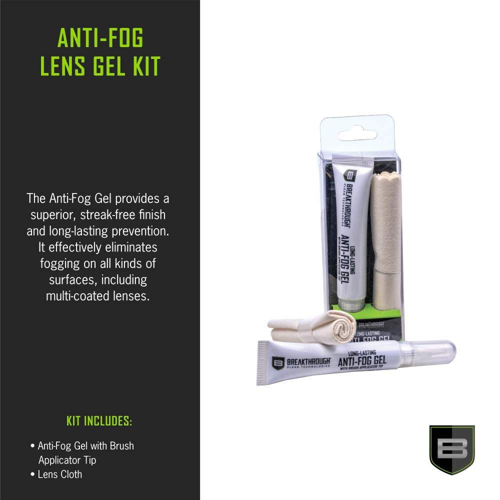 BREAKTHROUGH | ANTI-FOG LENS GEL KIT - Trattamento anti appannamento per lenti