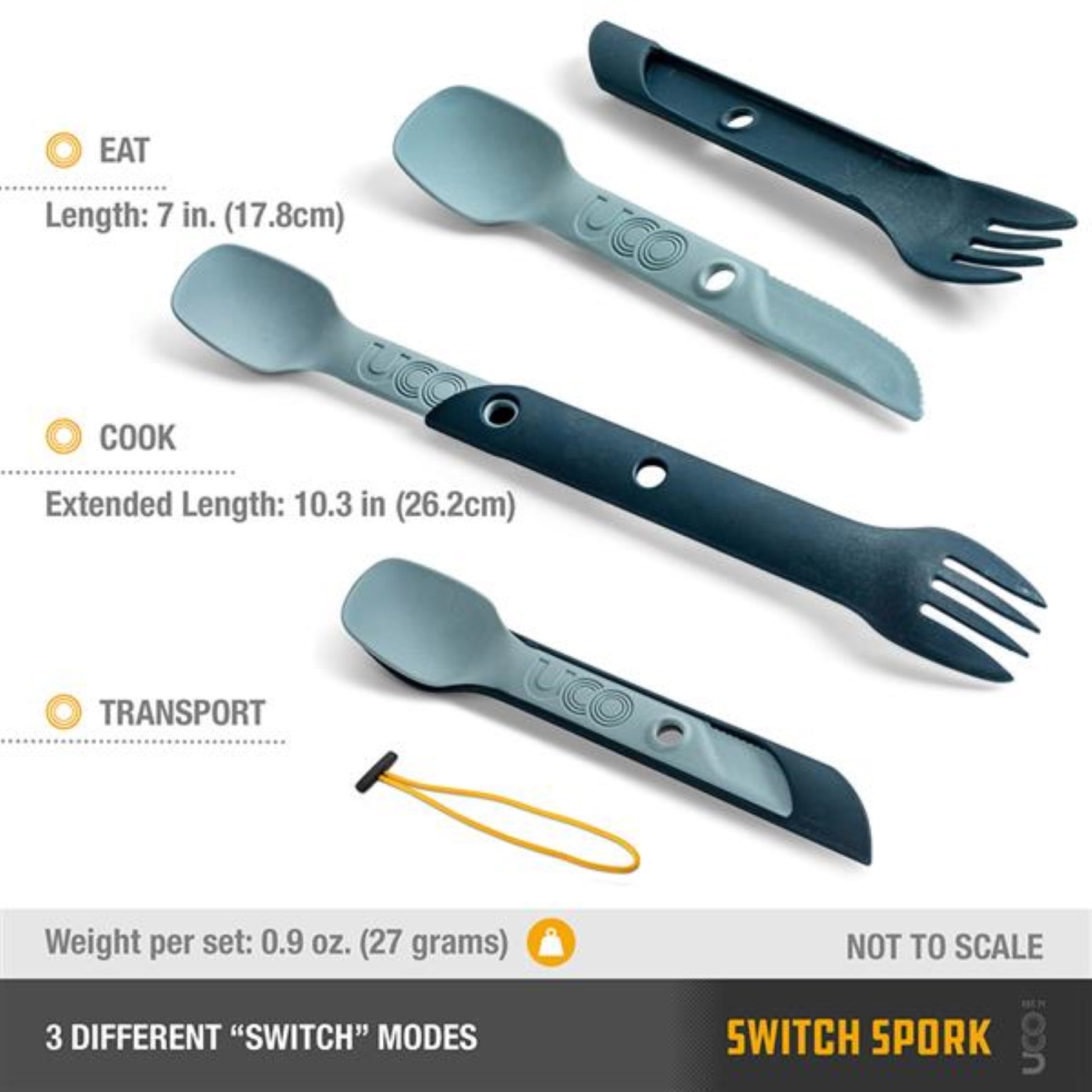 UCO | SWITCH SPORK - Posate da campeggio
