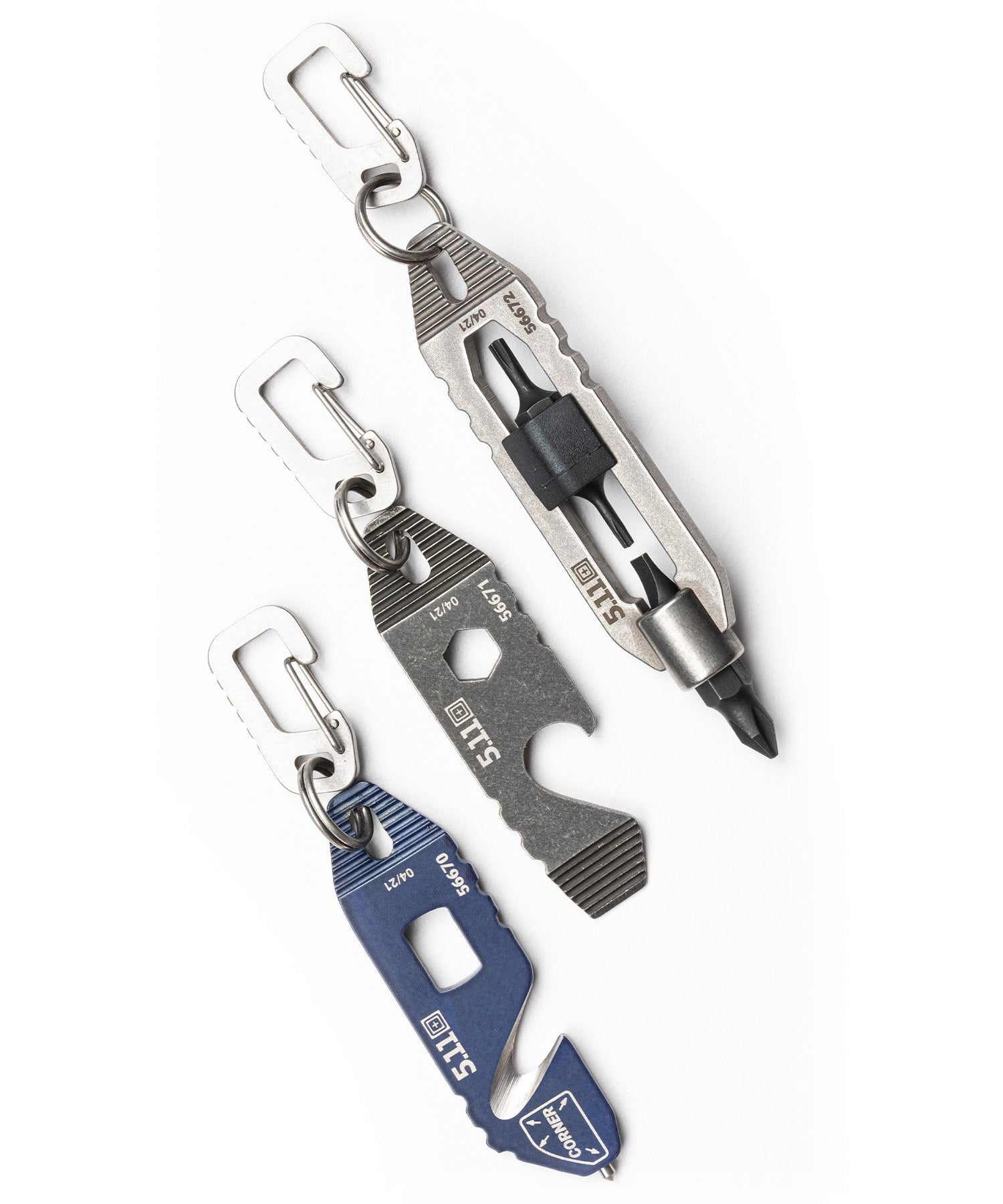 EDT PRY, EDT HEX ed EDT RESCUE di 5.11 tactical tutti insieme