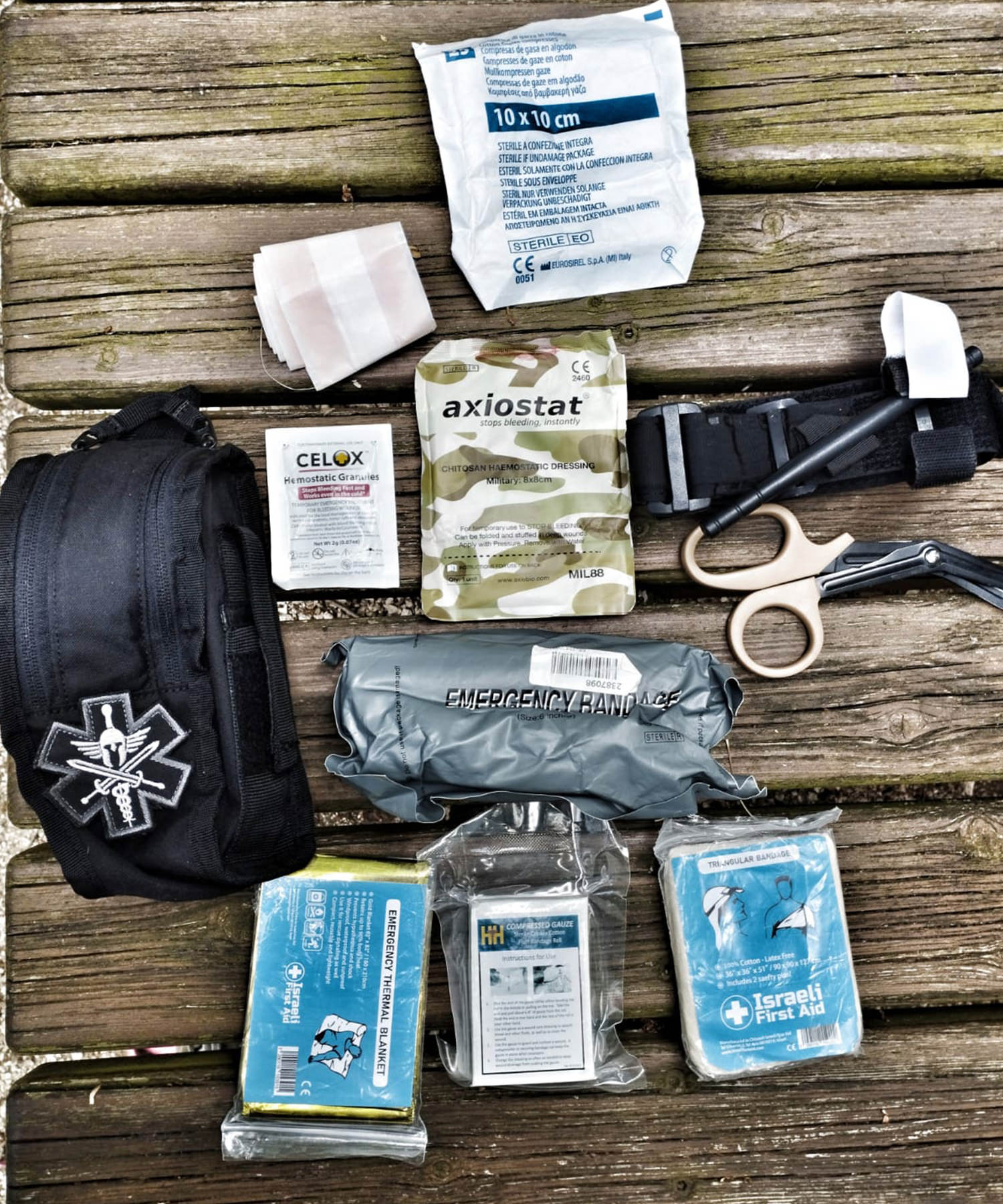 flex med pouch 5.11 - load out per bleeding control di Carlo Pulze