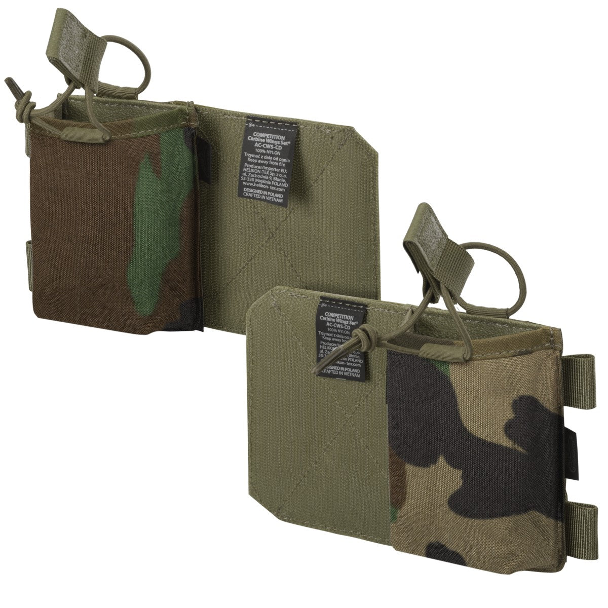 HELIKON-TEX | COMPETITION CARBINE WINGS SET - Set pouch porta caricatori - BackPacco - BP-HELIKON-AC-CWS-CD-03