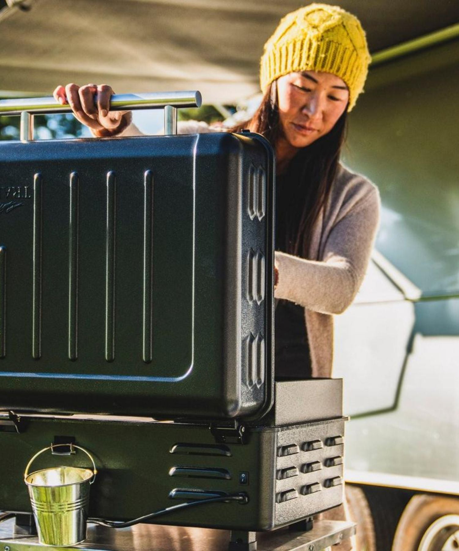 Traeger Ranger Barbecue portatile a Pellet - Comodissimo e arriva a temperatura in un attimo!