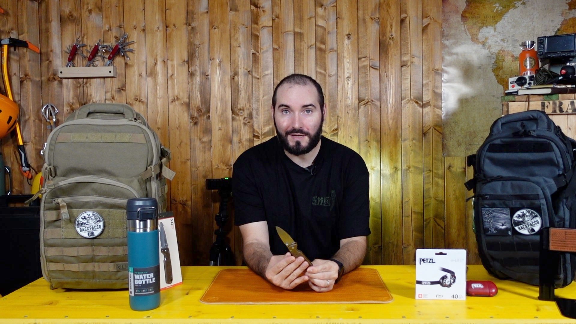 COPERTINA DEL VIDEO DOVE PAOLO DI BACKPACCO SPIEGA L'ICARUS DP MINI DI 5.11