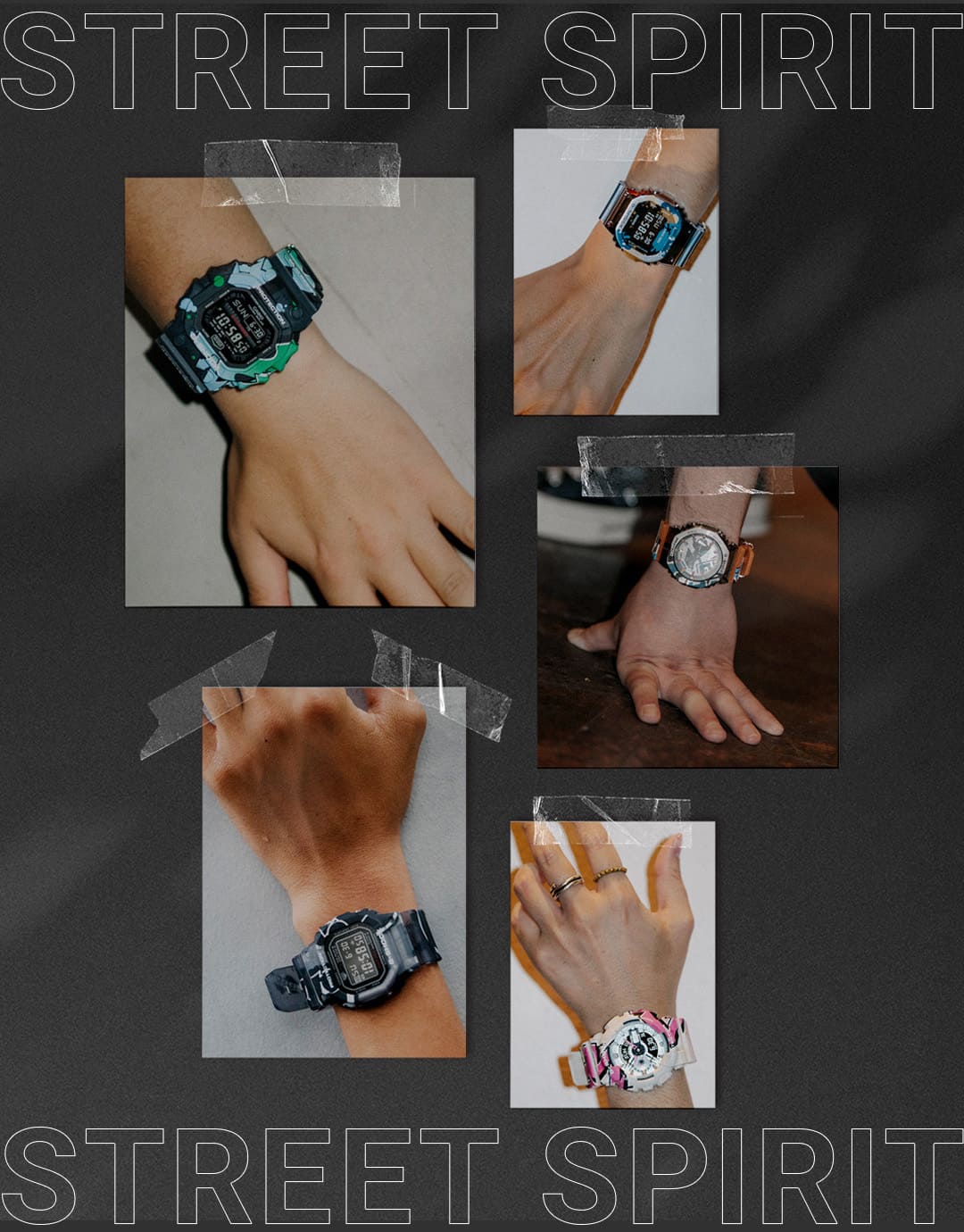 casio street spirit collection