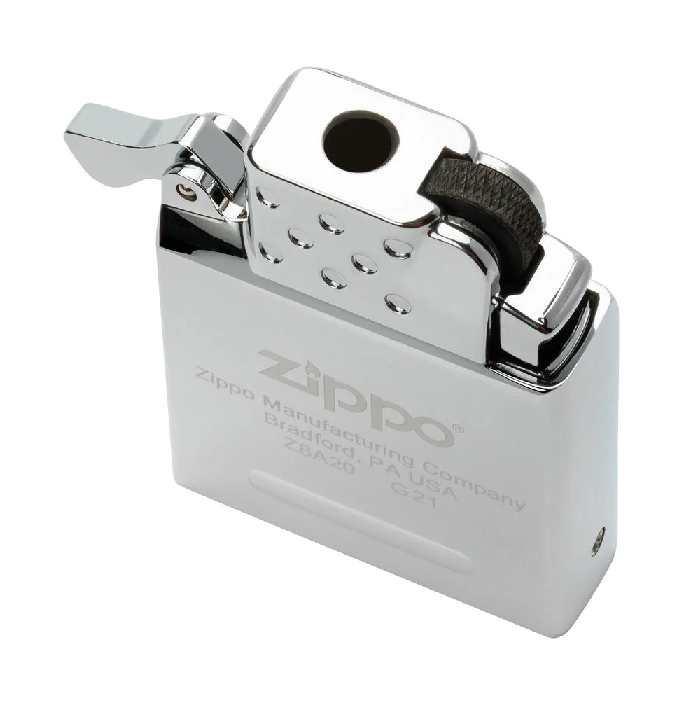 zippo inserto gas fiamma gialla