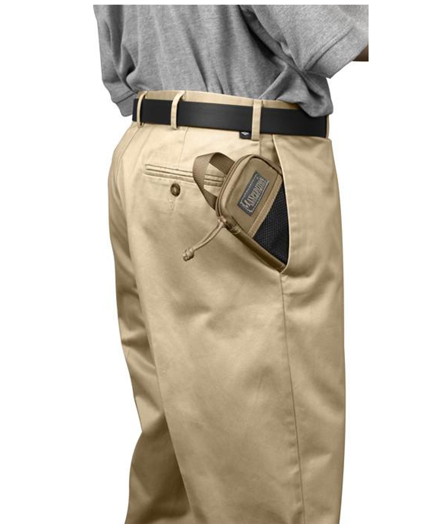 Tasca maxpedition micro pocket  alloggiata nella tasca dei pantaloni