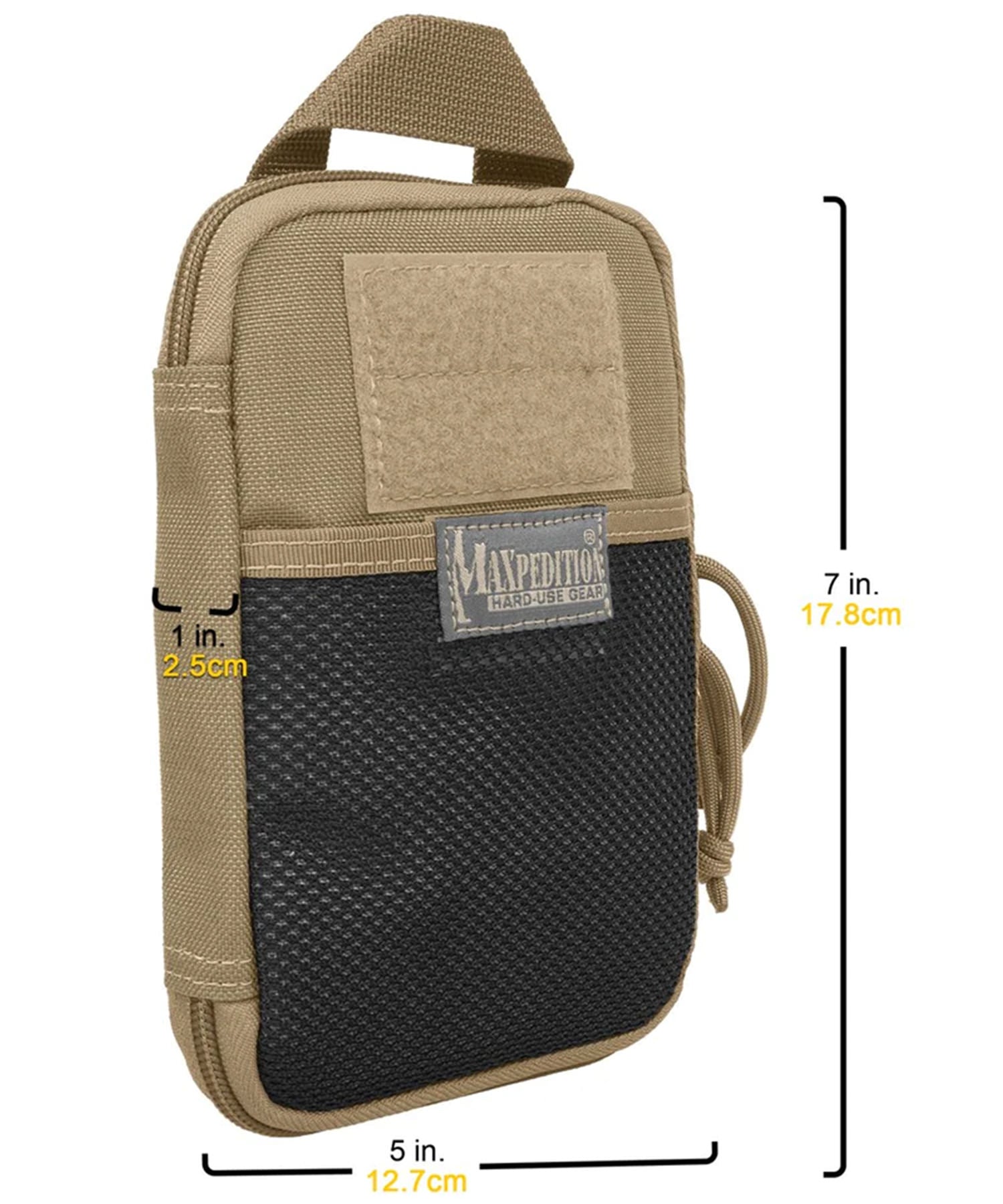 maxpedition EDC pocket Organizer con quote dimensioni