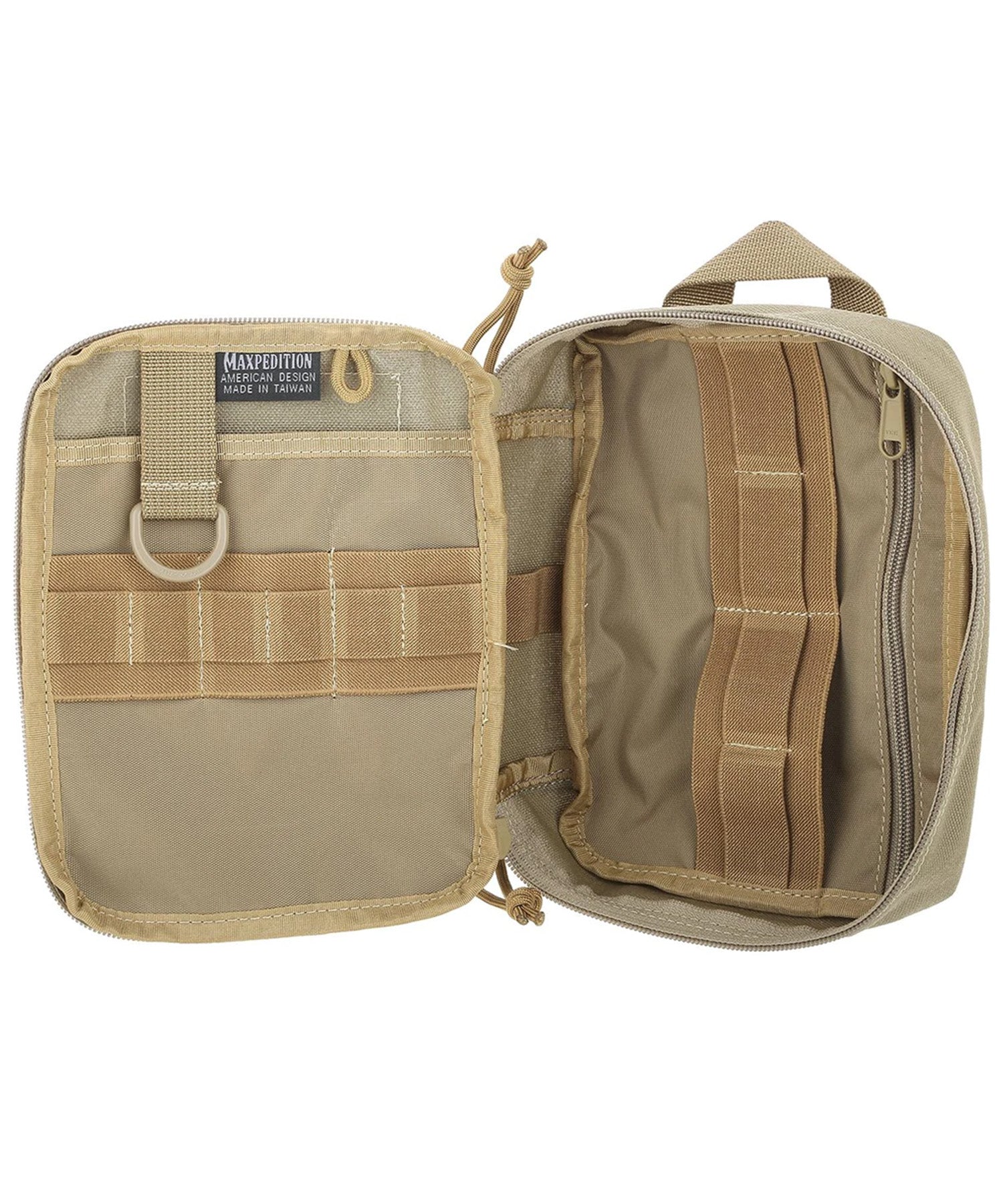 maxpedition beefy pocket organizer aperto vuoto