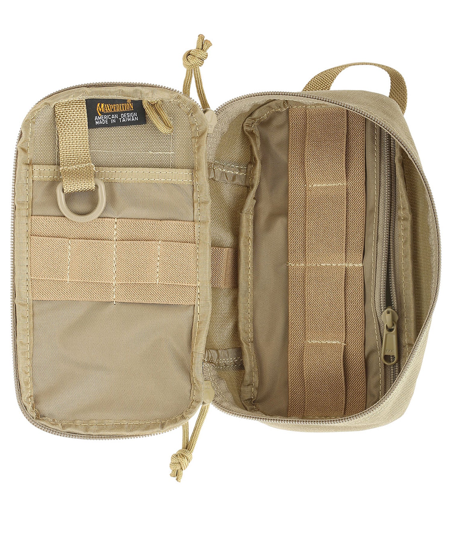 maxpedition skinny pocket organizer aperta vuota