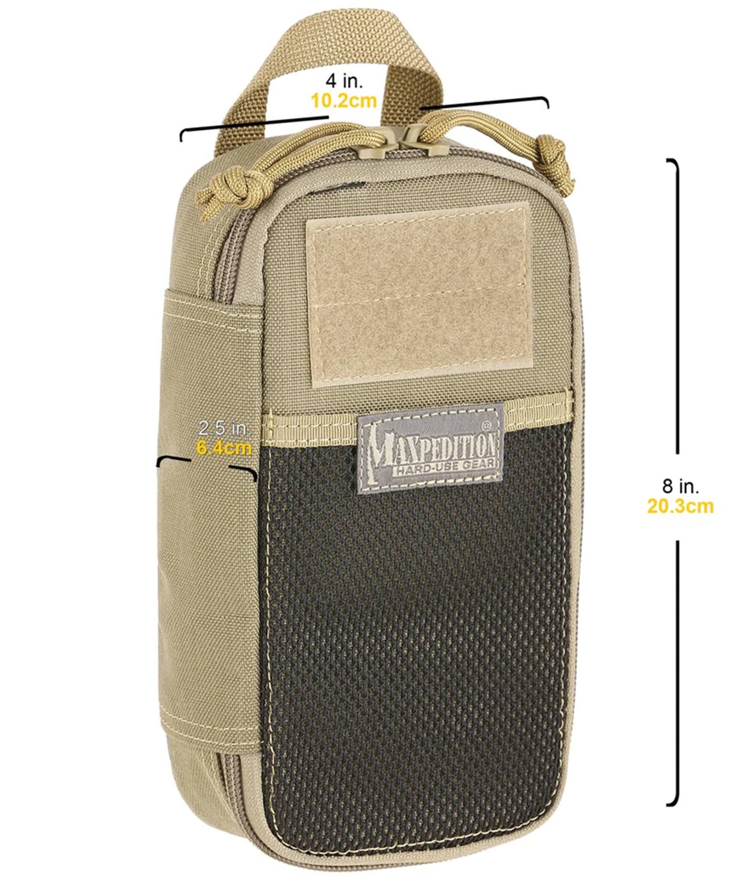 maxpedition skinny pocket organizer con quote dimensioni
