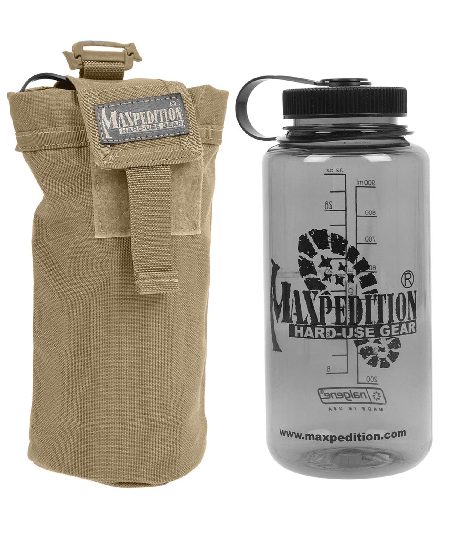 mini rollypoly aperta khaki - con borraccia nalgene