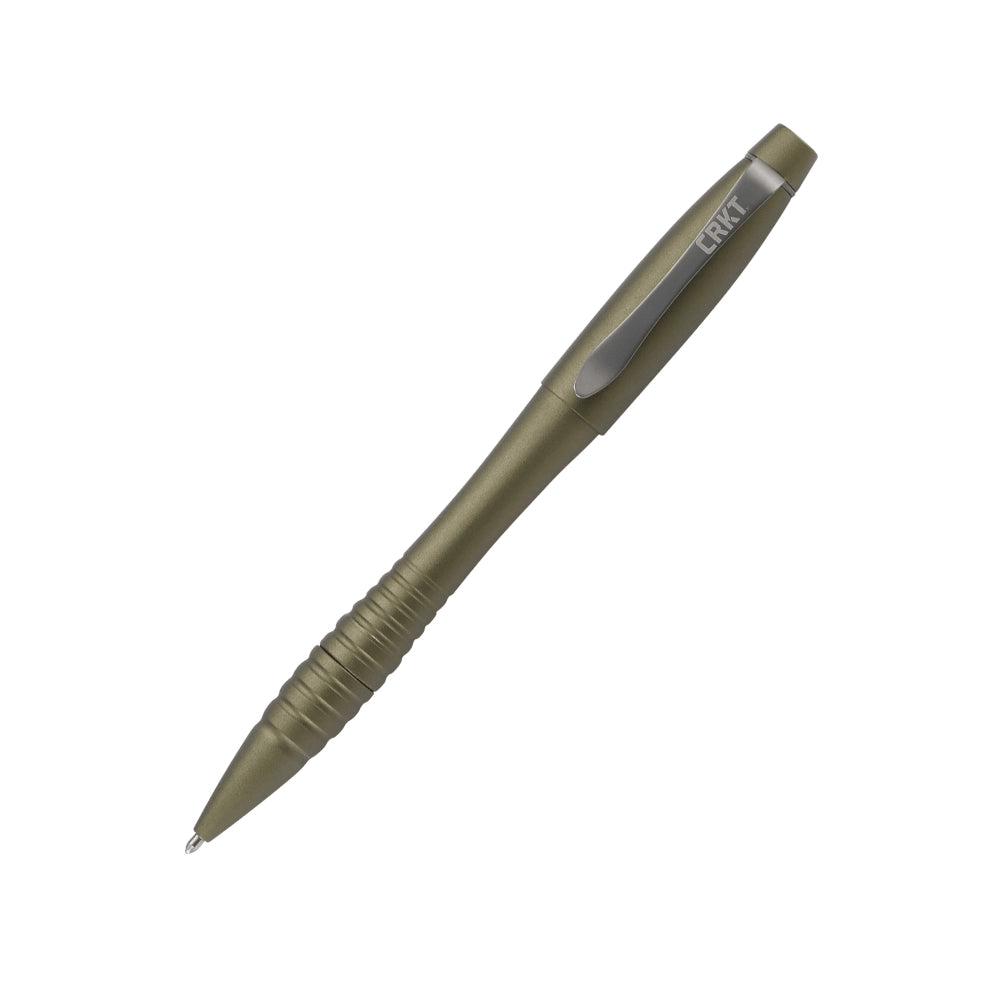 crkt williams defence pen od green