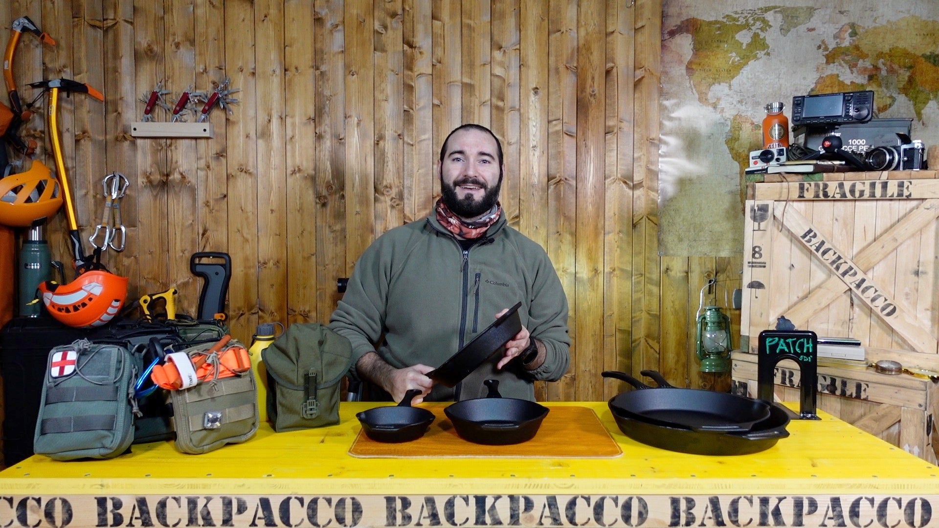Paolo di backpacco spiega le PETROMAX FIRE SKILLET FP