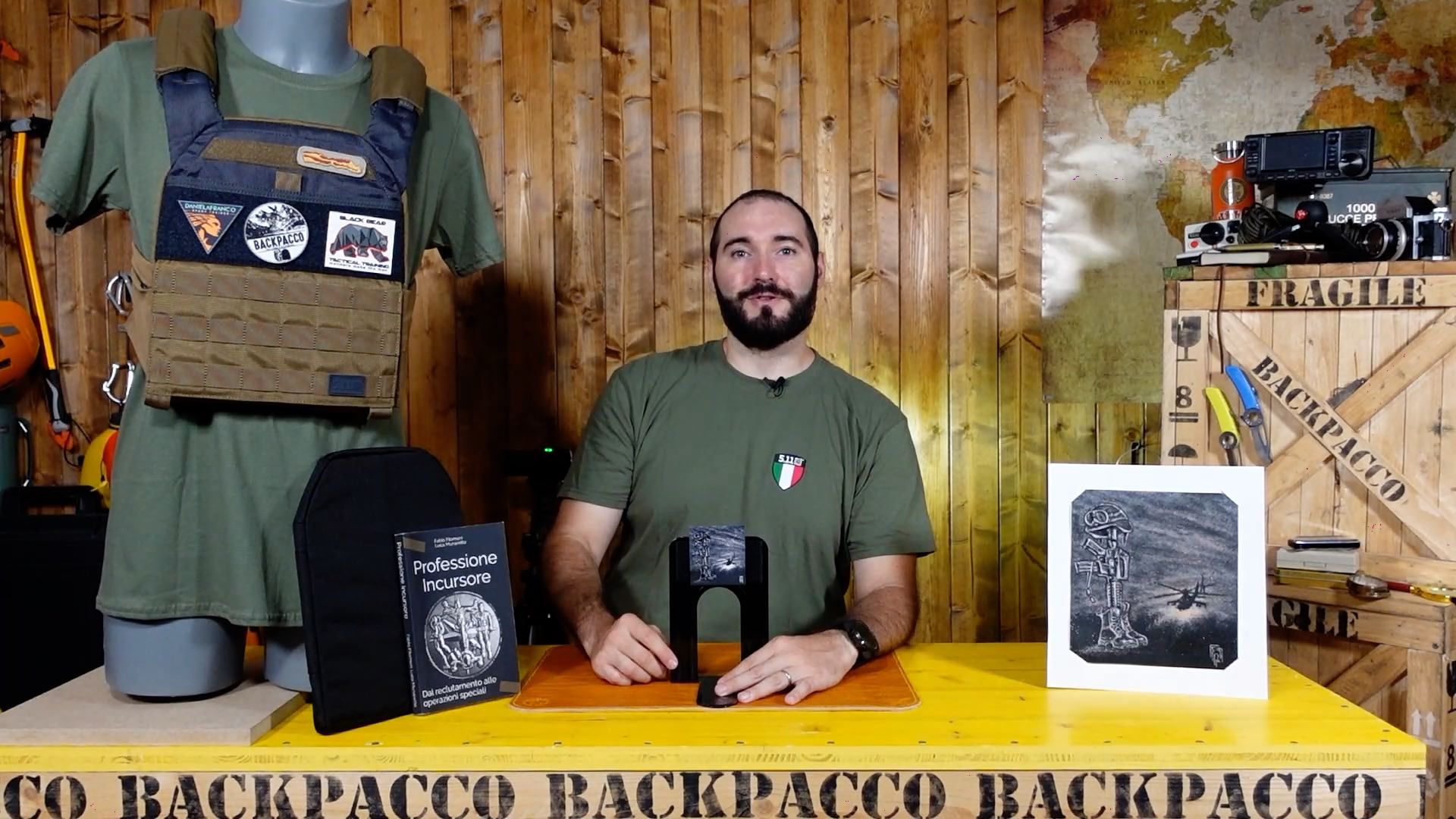 COPERTINA DEL VIDEO DOVE PAOLO DI BACKPACCO SPIEGA LA PATCH DEL VETERAN DAYS 2022