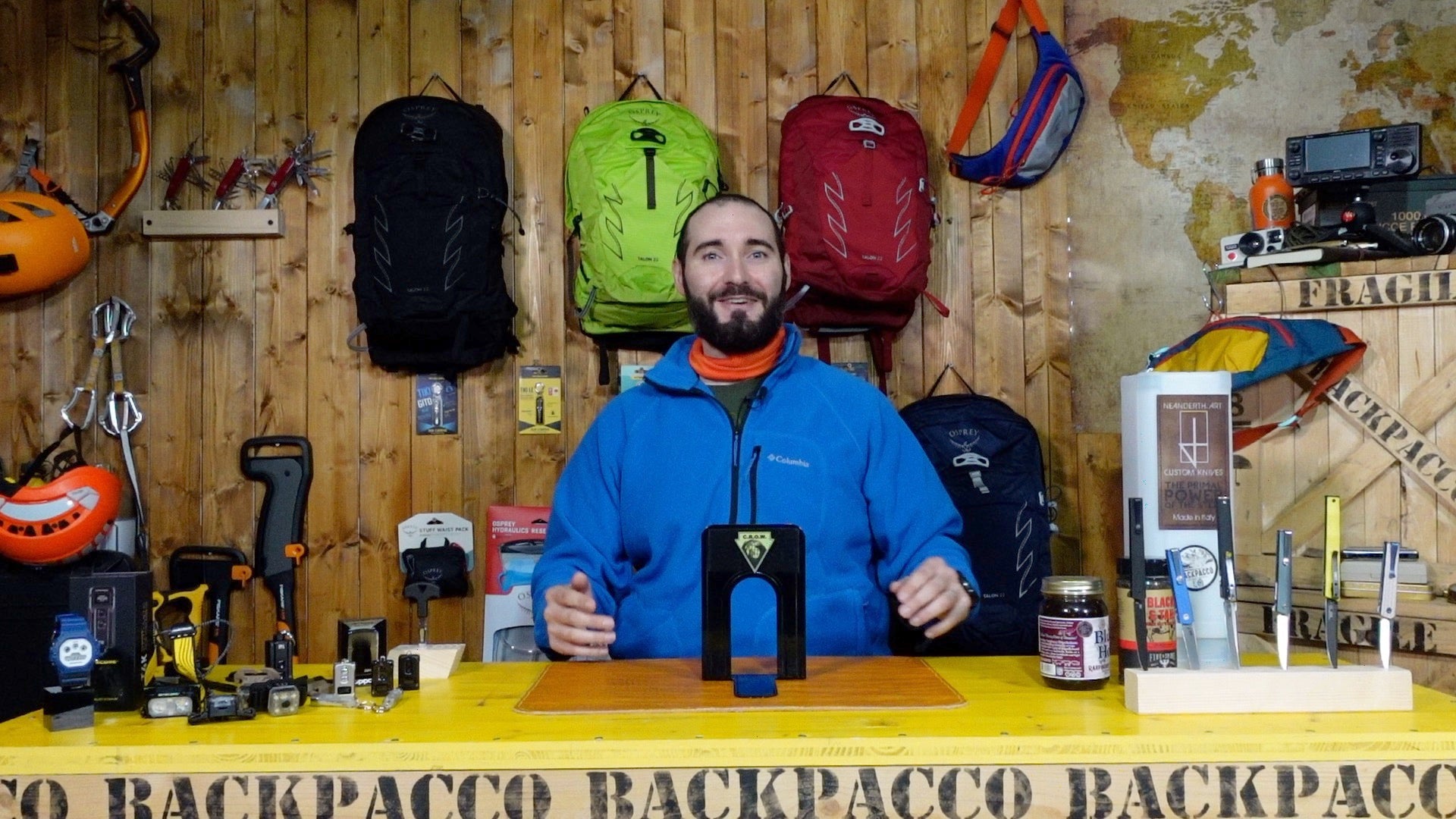 Paolo di Backpacco spiega la patch crow