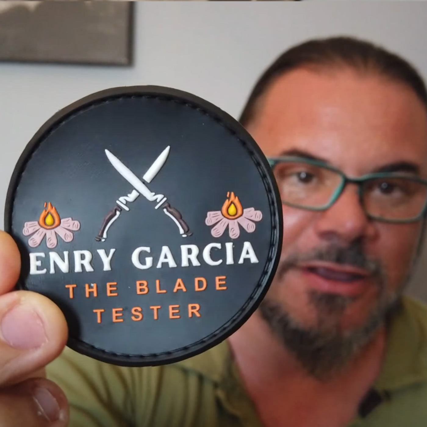 patch di enry garcia - blade tester con Enry