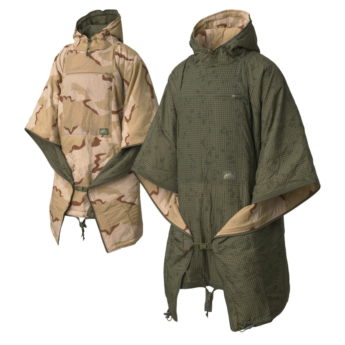 HELIKON - REVERSIBLE SWAGMAN ROLL PONCHO - Versione reversibile