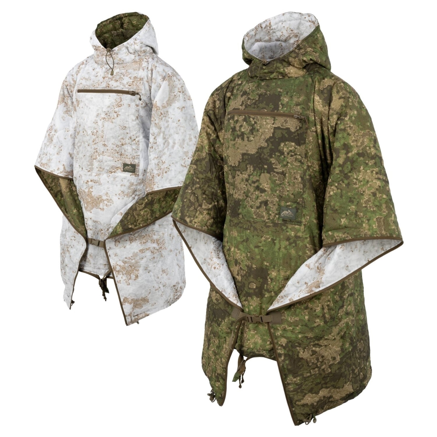 HELIKON - REVERSIBLE SWAGMAN ROLL PONCHO - Versione reversibile