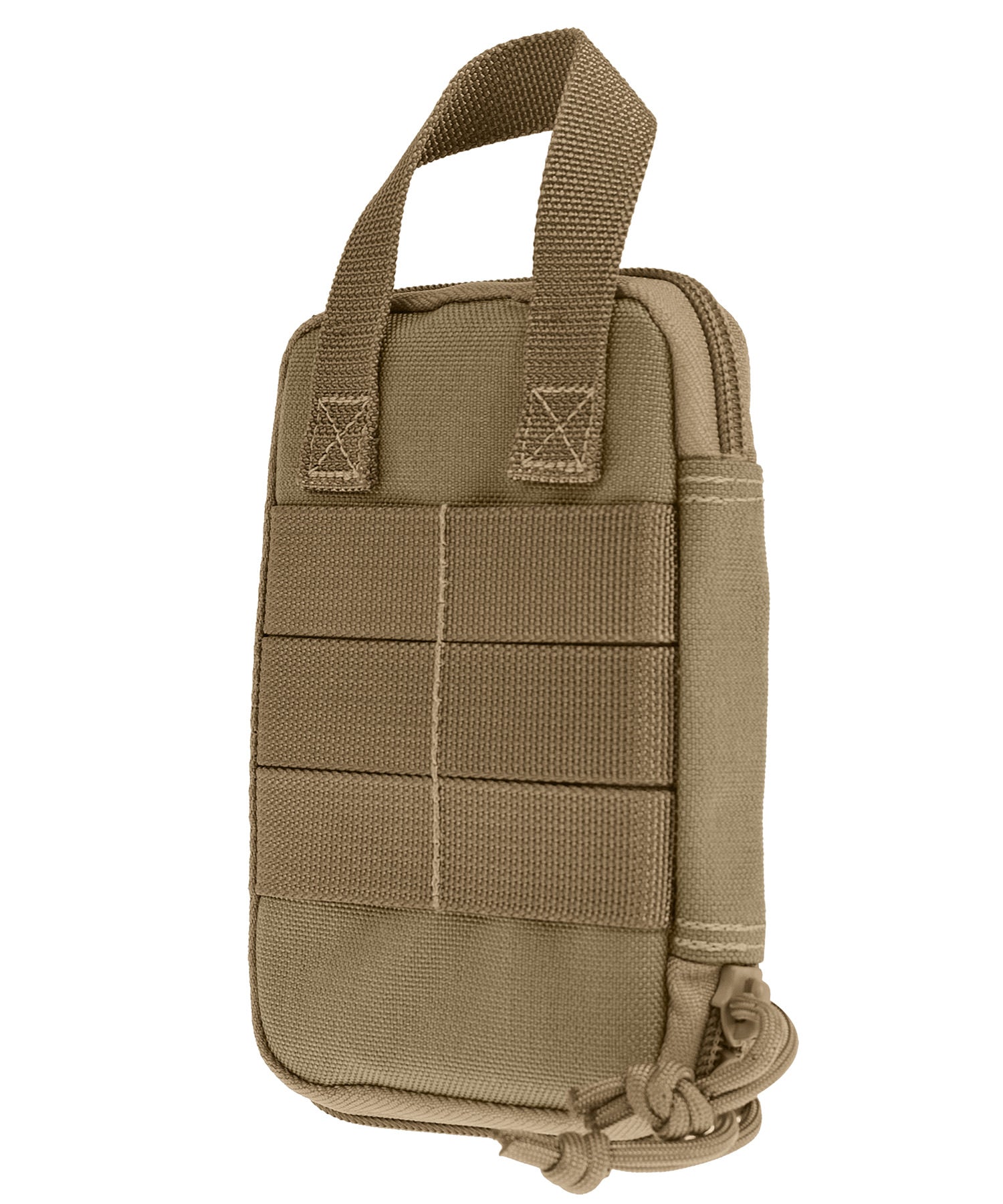 Foto del Mini Pocket Organizer di maxpedition visto dal retro con il pannello MOLLEi