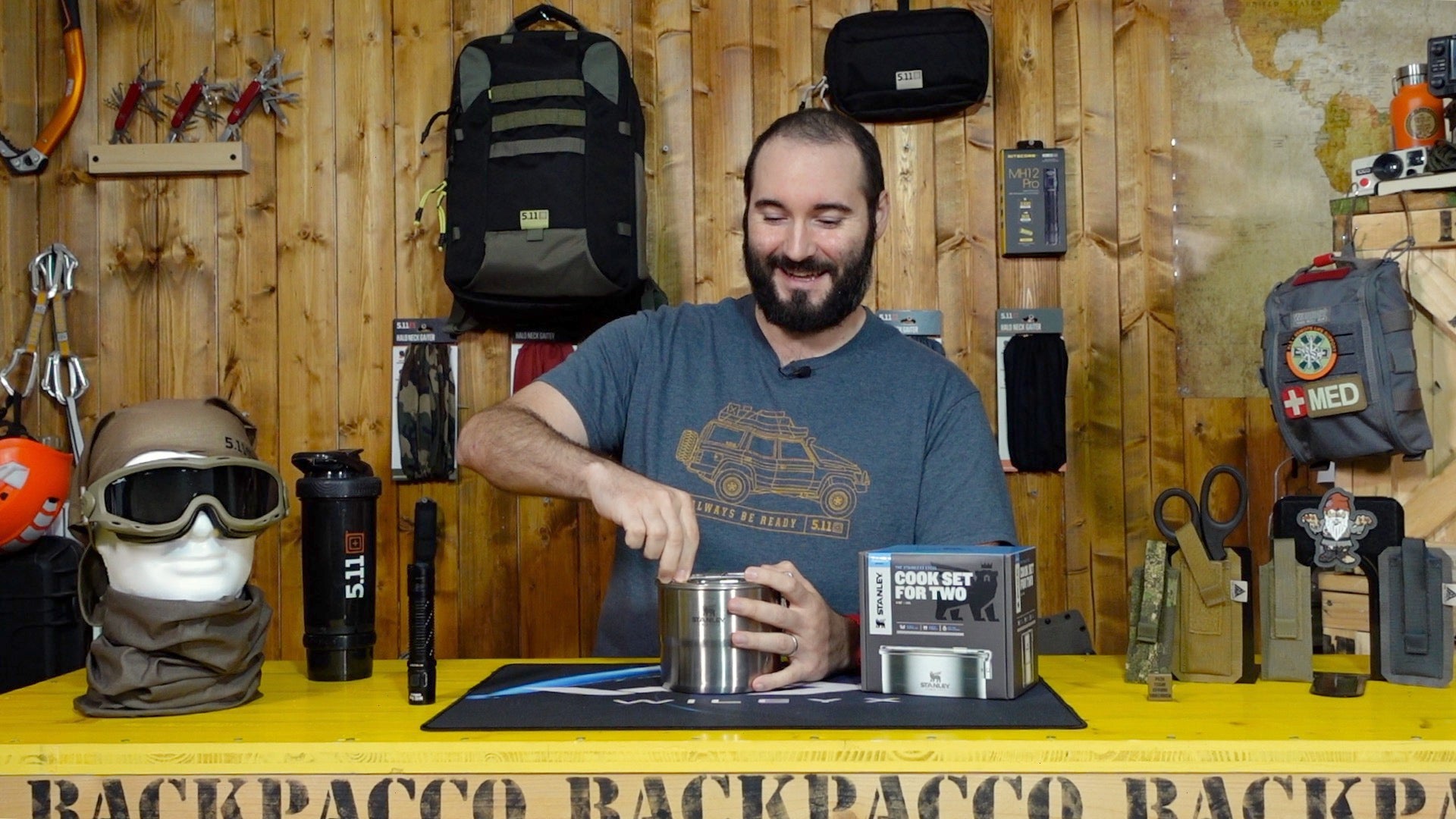 Paolo di Backpacco spiega lo STANLEY ADVENTURE | STAINLESS STEEL COOK SET FOR TWO