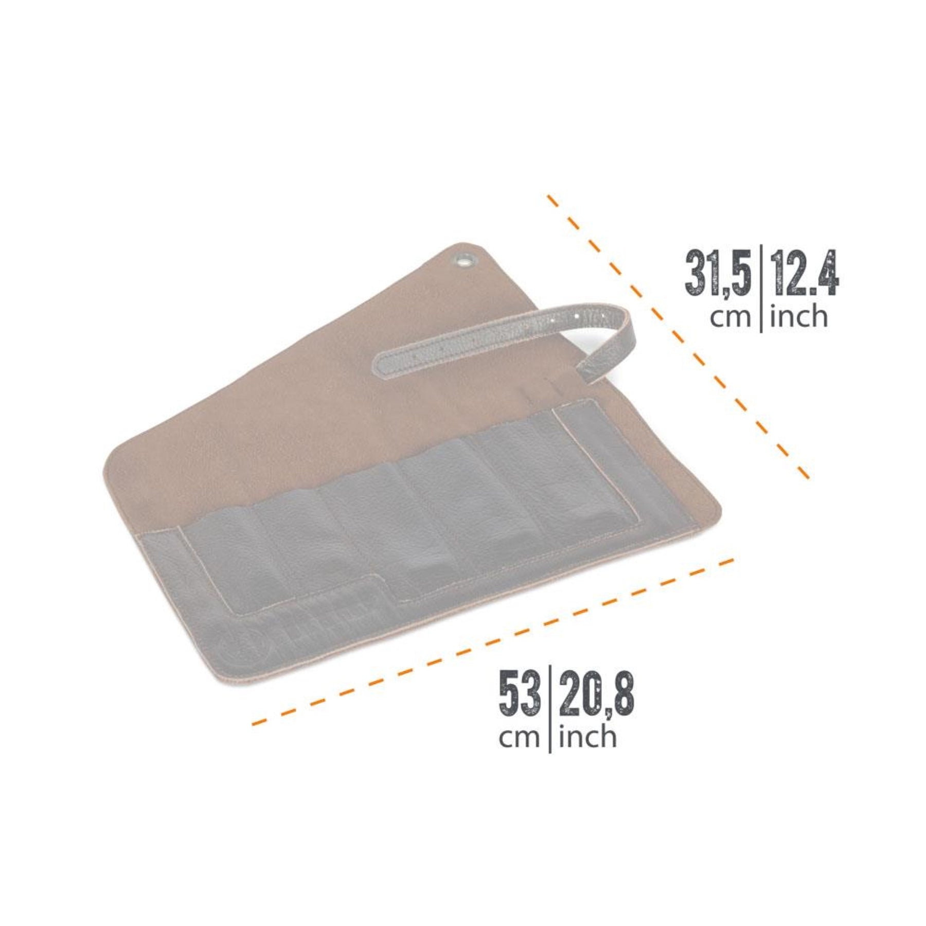 PETROMAX | LEATHER CUTLERY BAG - Borsa portaposate - In pelle!