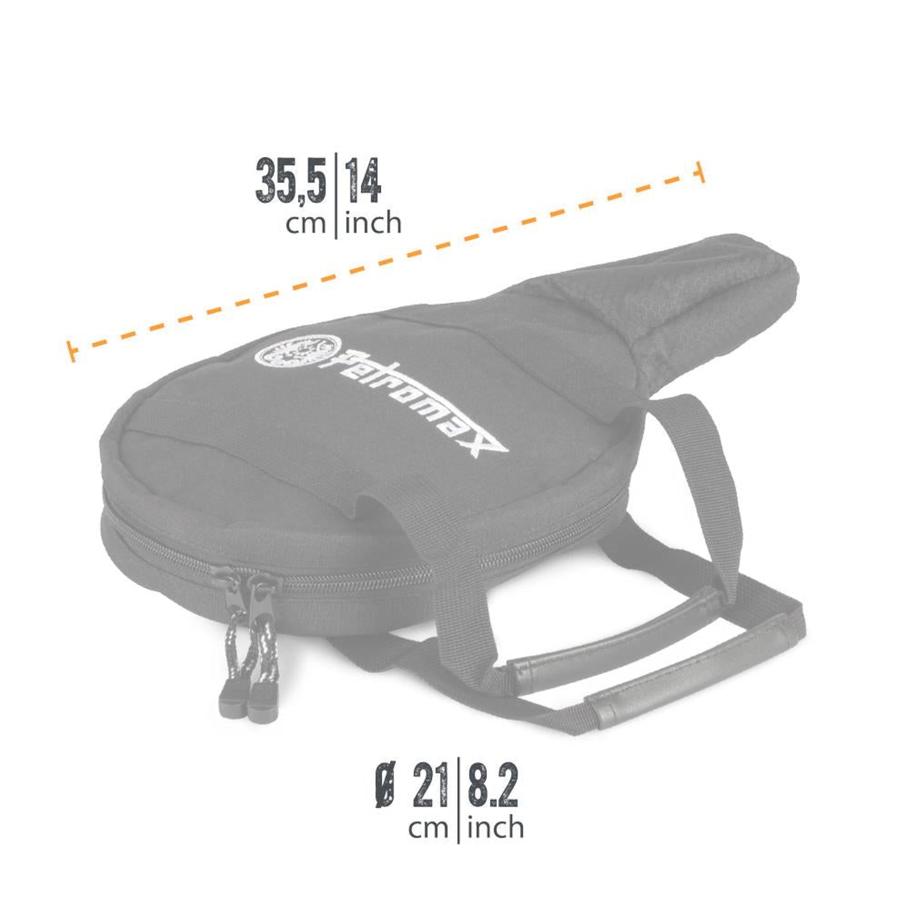 PETROMAX | TRANSPORT BAG FIRE PAN - Borsa per padelle FP - Di ogni misura!