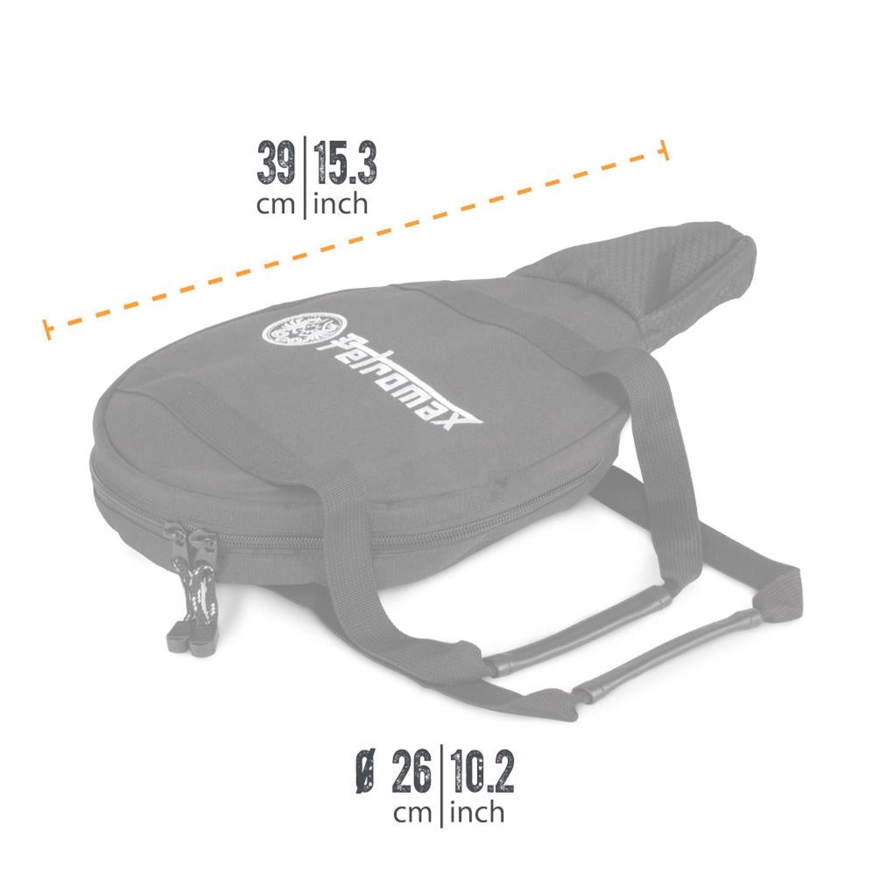 PETROMAX | TRANSPORT BAG FIRE PAN - Borsa per padelle FP - Di ogni misura!