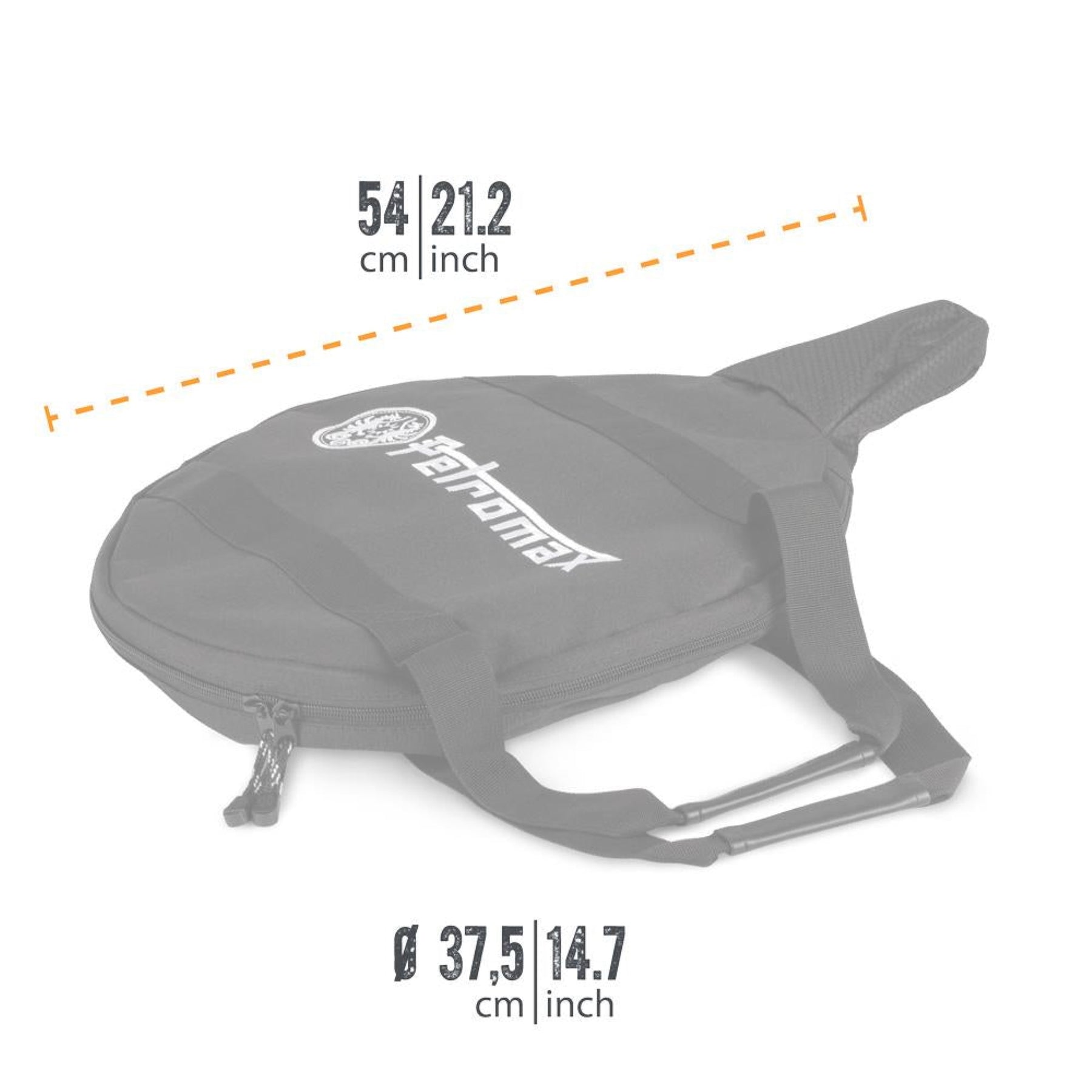 PETROMAX | TRANSPORT BAG FIRE PAN - Borsa per padelle FP - Di ogni misura!
