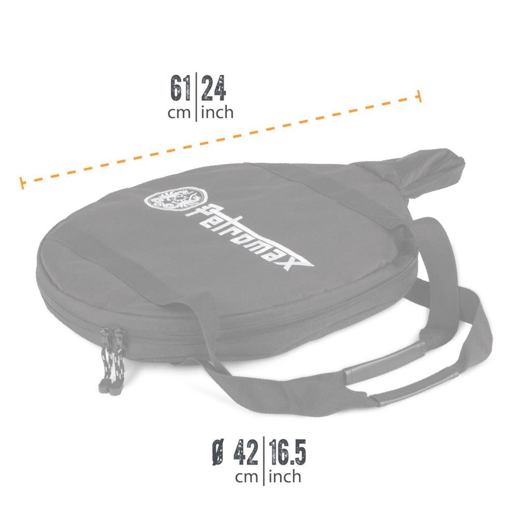 PETROMAX | TRANSPORT BAG FIRE PAN - Borsa per padelle FP - Di ogni misura!