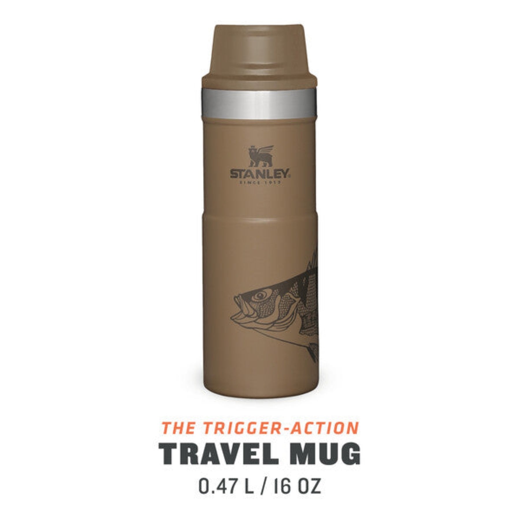 STANLE | CLASSIC TRIGGER ACTION TRAVEL MUG - Thermos 0.47 L