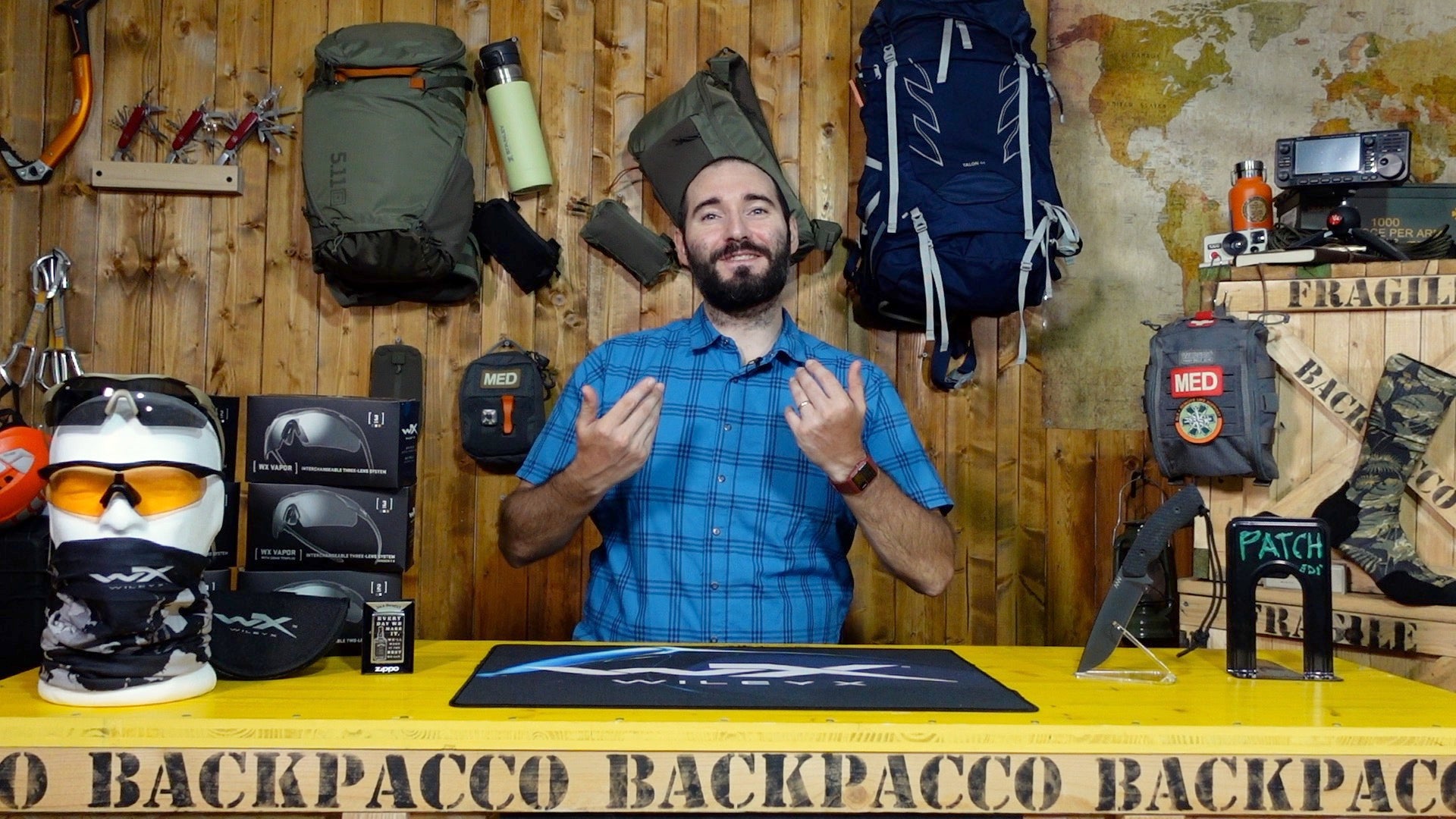 video recensione di paolo di backpacco sulla camicia wyatt di 5.11 tactical