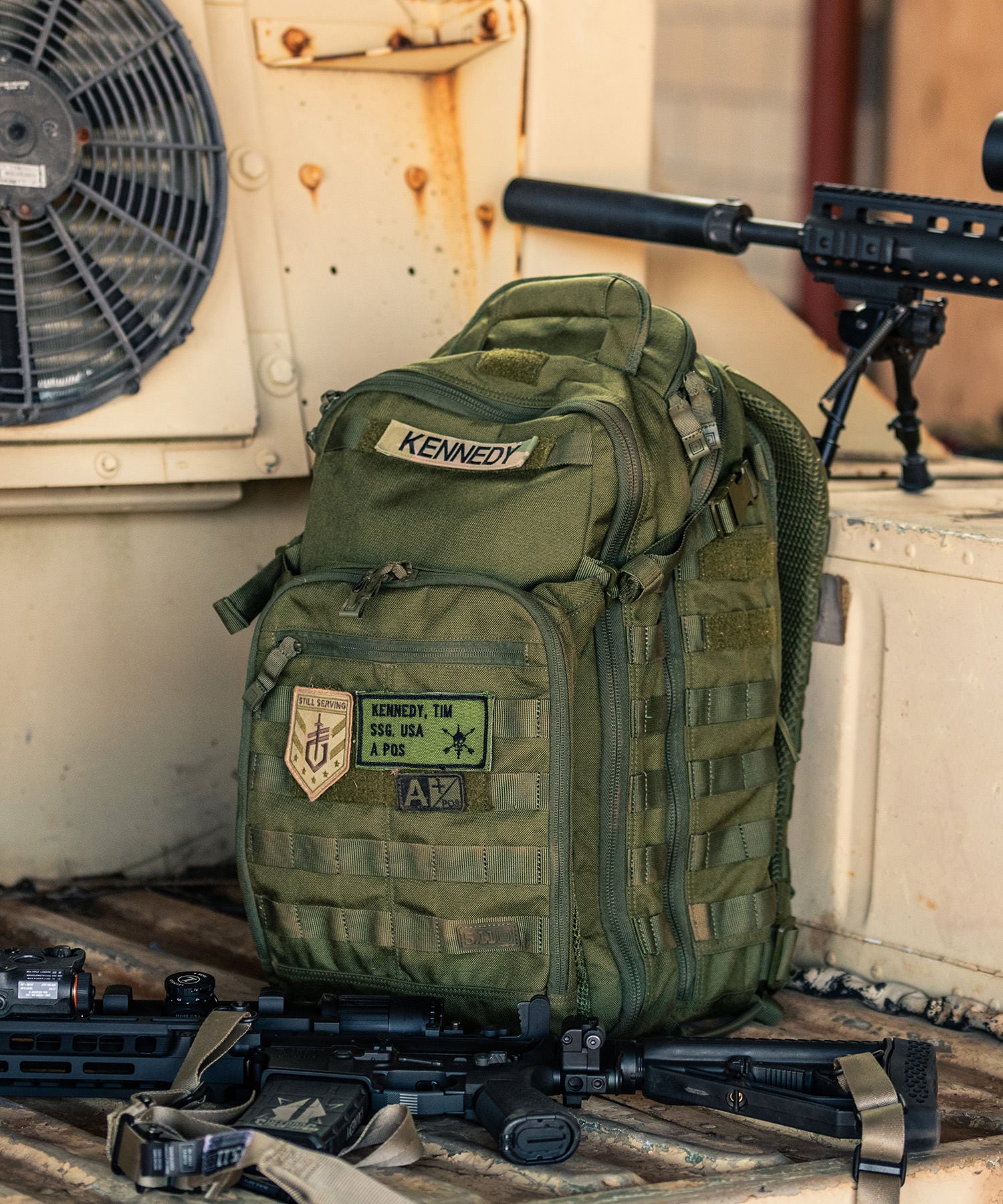 zaino all hazard al poligono