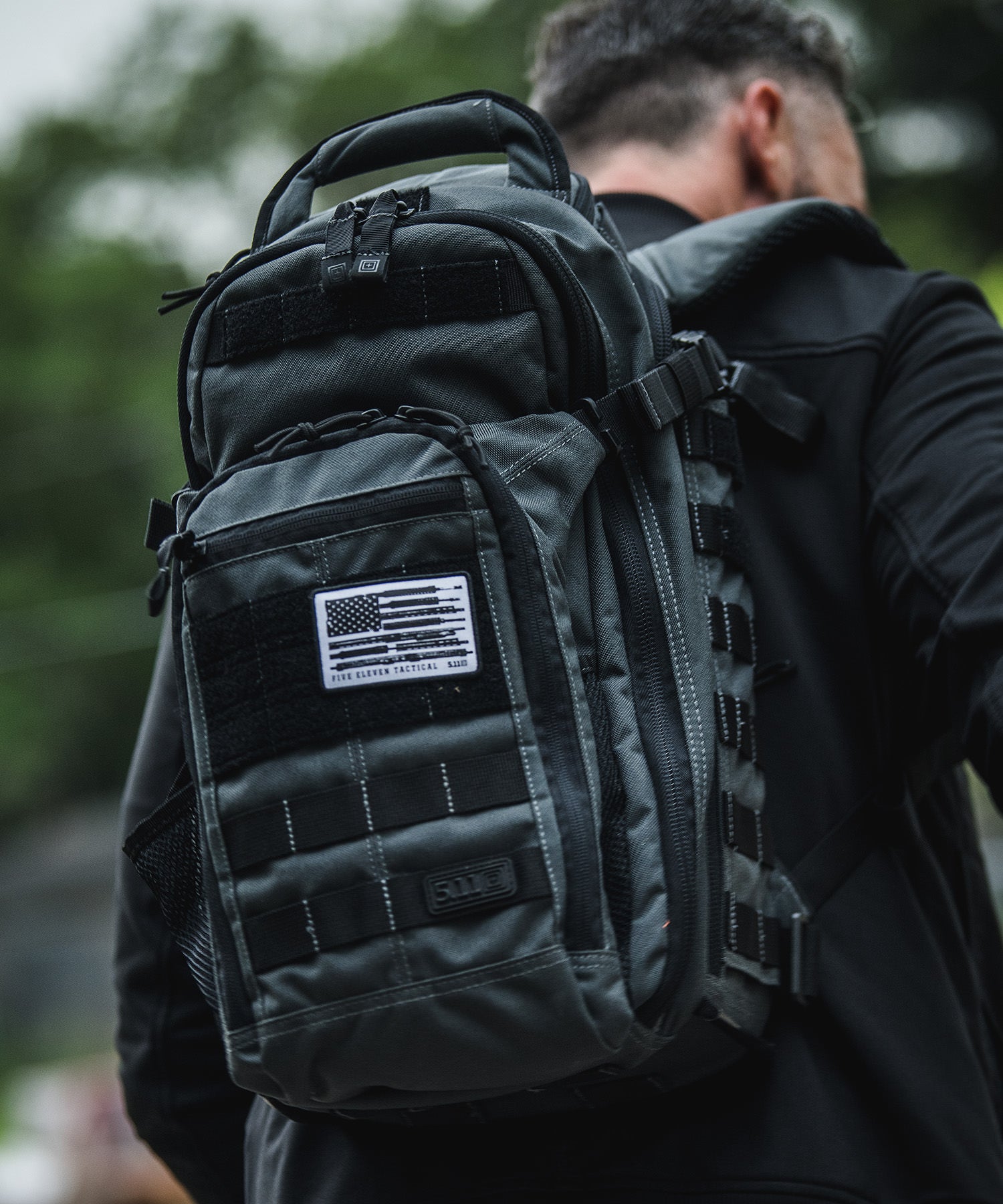 zaino all hazard prime di 5.11 tactical in gita