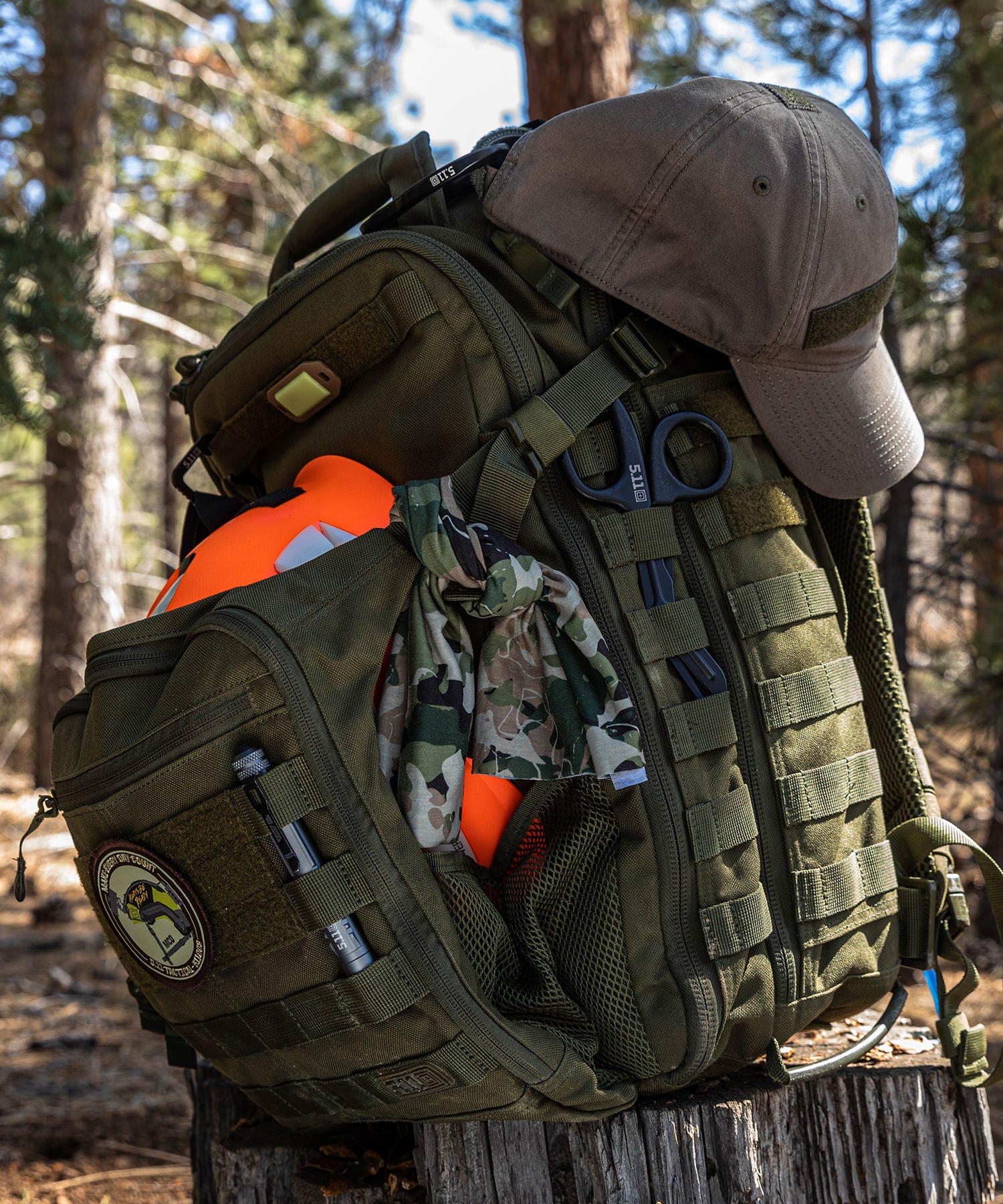 zaino all hazard prime di 5.11 tactical per soccorritori