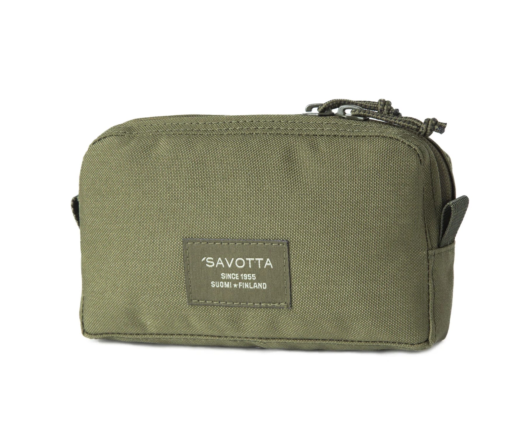 savotta horizzontal pouch - tasca orizzontale S verde - vista frontale