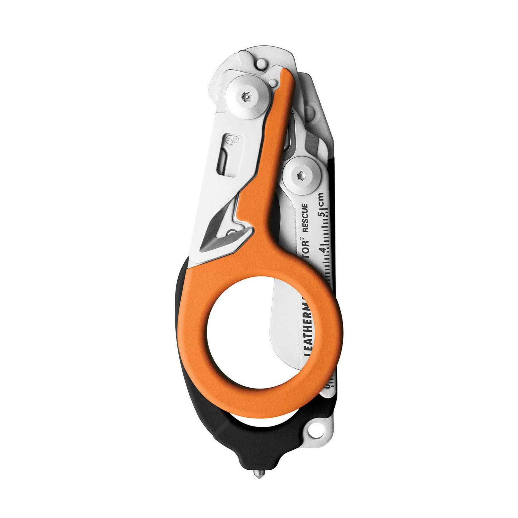 Forbice leatherman raptor response nera e arancione chiusa lato a