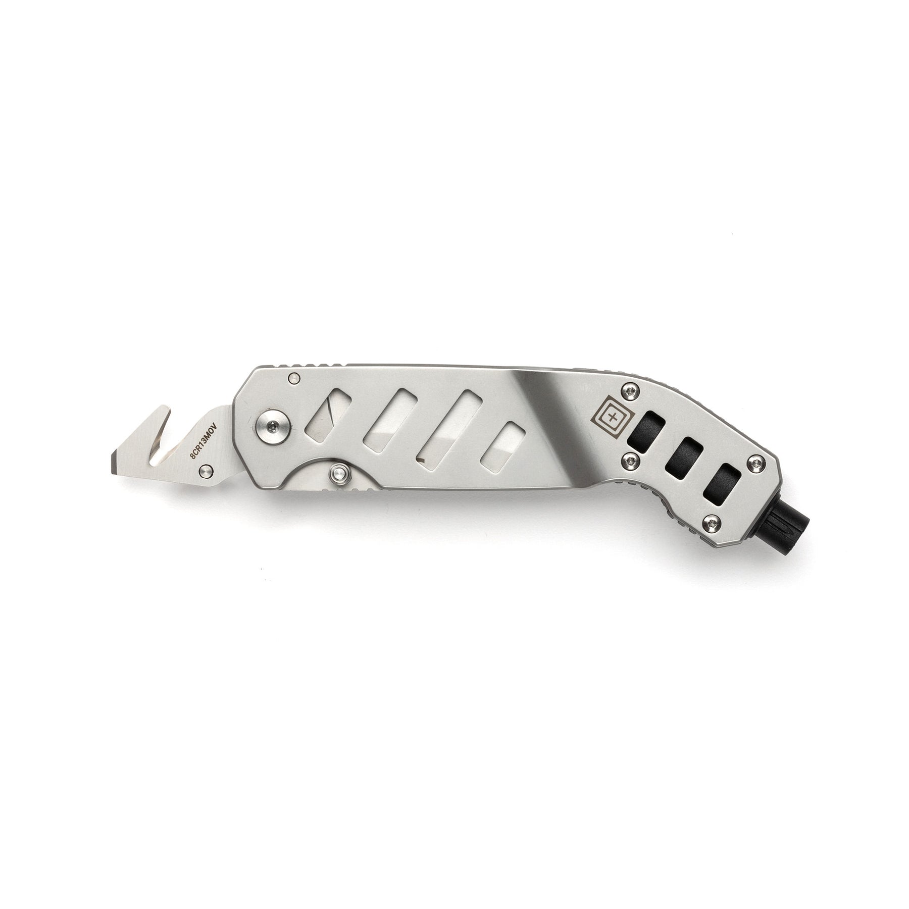 esc rescue knife di 5.11 con taglia cinture aperto - lato destro
