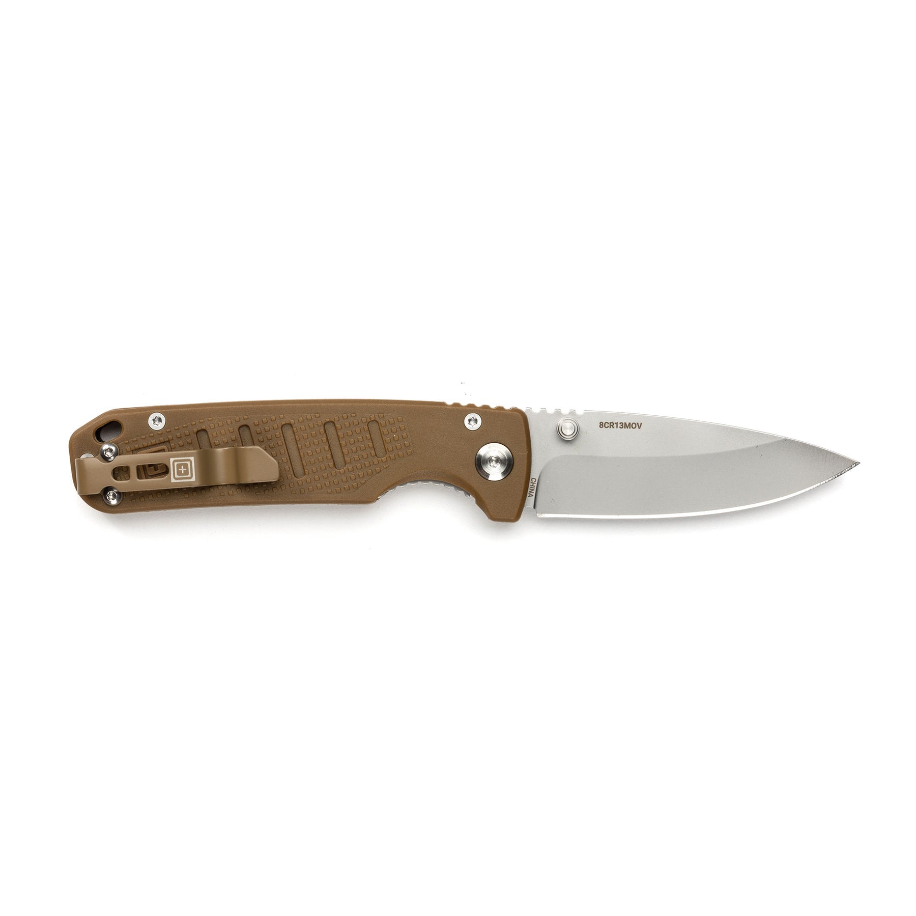 COLTELLO 5.11 ICARUS DP MINI APERTO kangaroo - VISTA clip