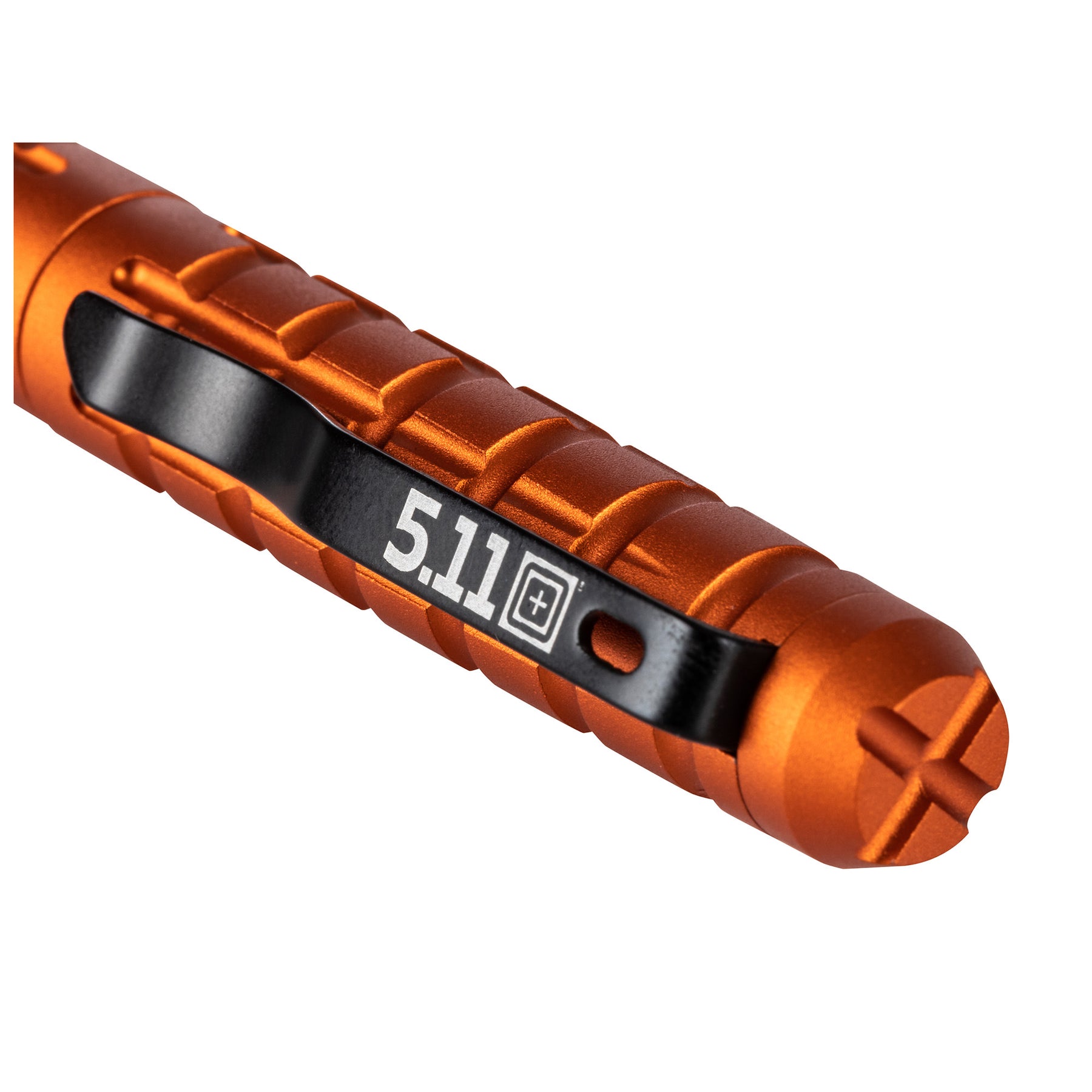Penna Tattica kubaton 5.11 Tactical WTHRD ORANGE (arancione)- vista dettaglio superiore