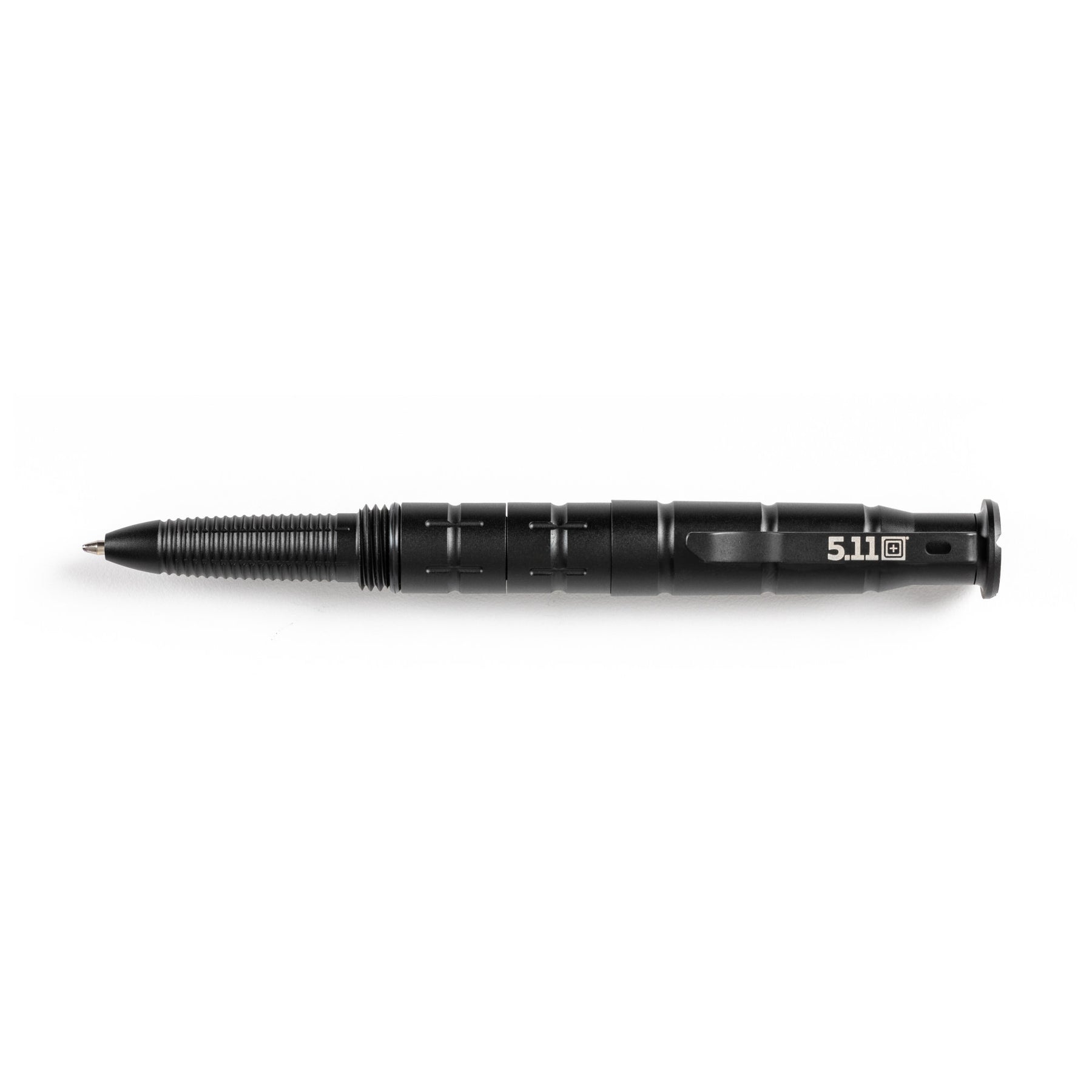 vlad rescue pen di 5.11 tactical nera con penna esposta orizzontale