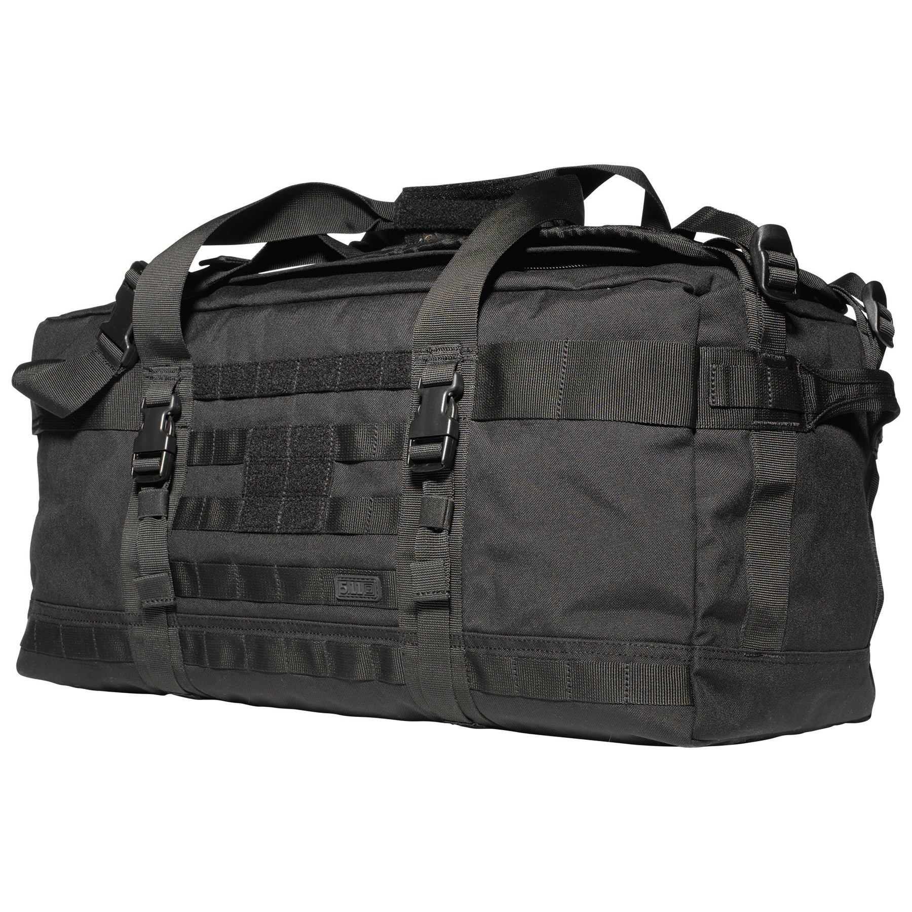 Borsone Rush LBD x-ray nero di 5.11 Tactical - vista inclinata