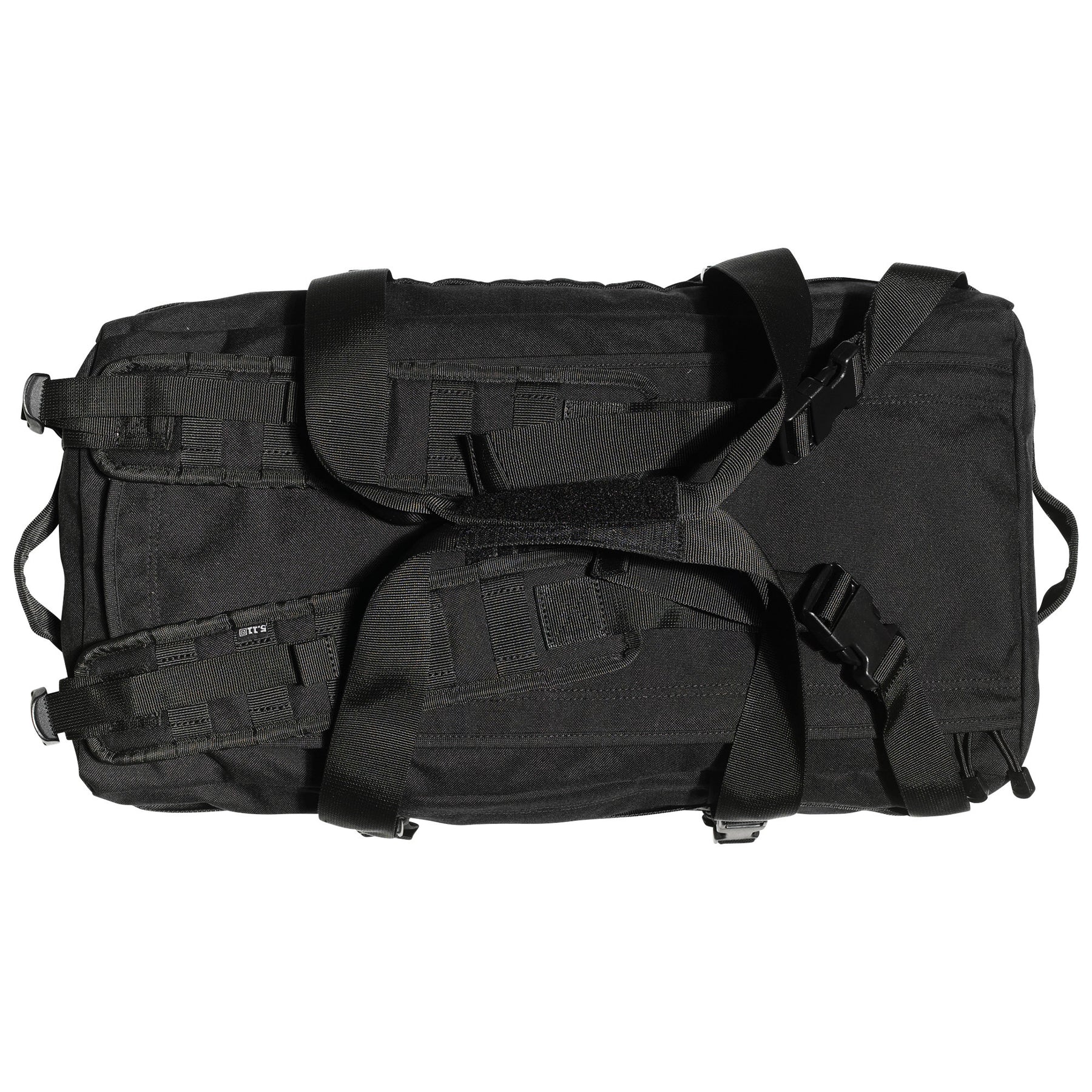 Borsone Rush LBD x-ray nero di 5.11 Tactical - vista spallacci sganciabili