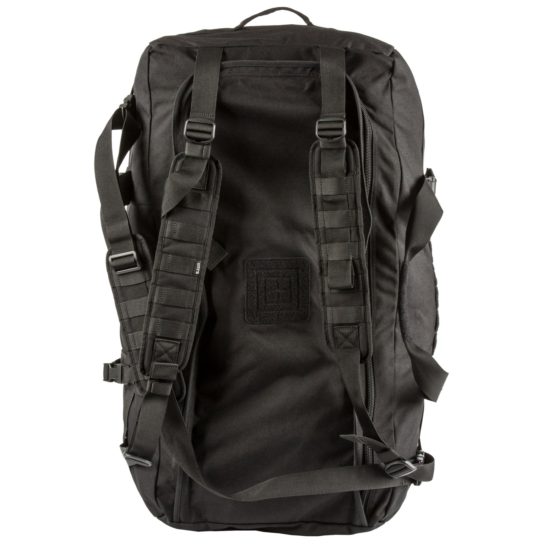 Borsone Rush LBD x-ray Black di 5.11 Tactical - vista superiore con spallacci 2